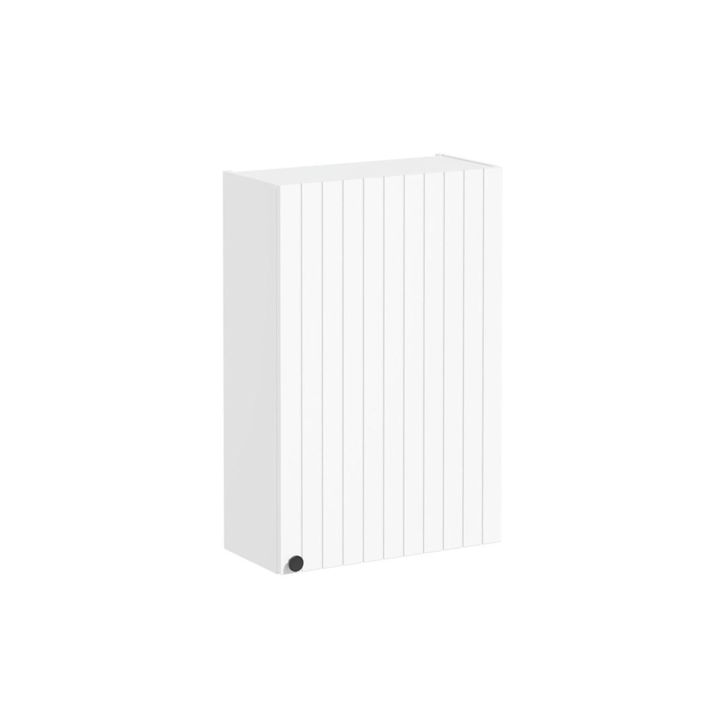 VitrA Root Groove 55cm 1 Door Slim Lower/Base Unit (RH Hinge) - Matt White