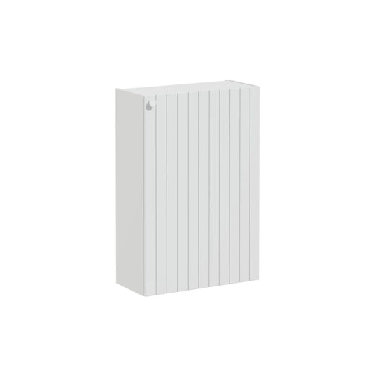 VitrA Root Groove 55cm 1 Door Slim Lower/Base Unit (RH Hinge) - Matt Light Grey