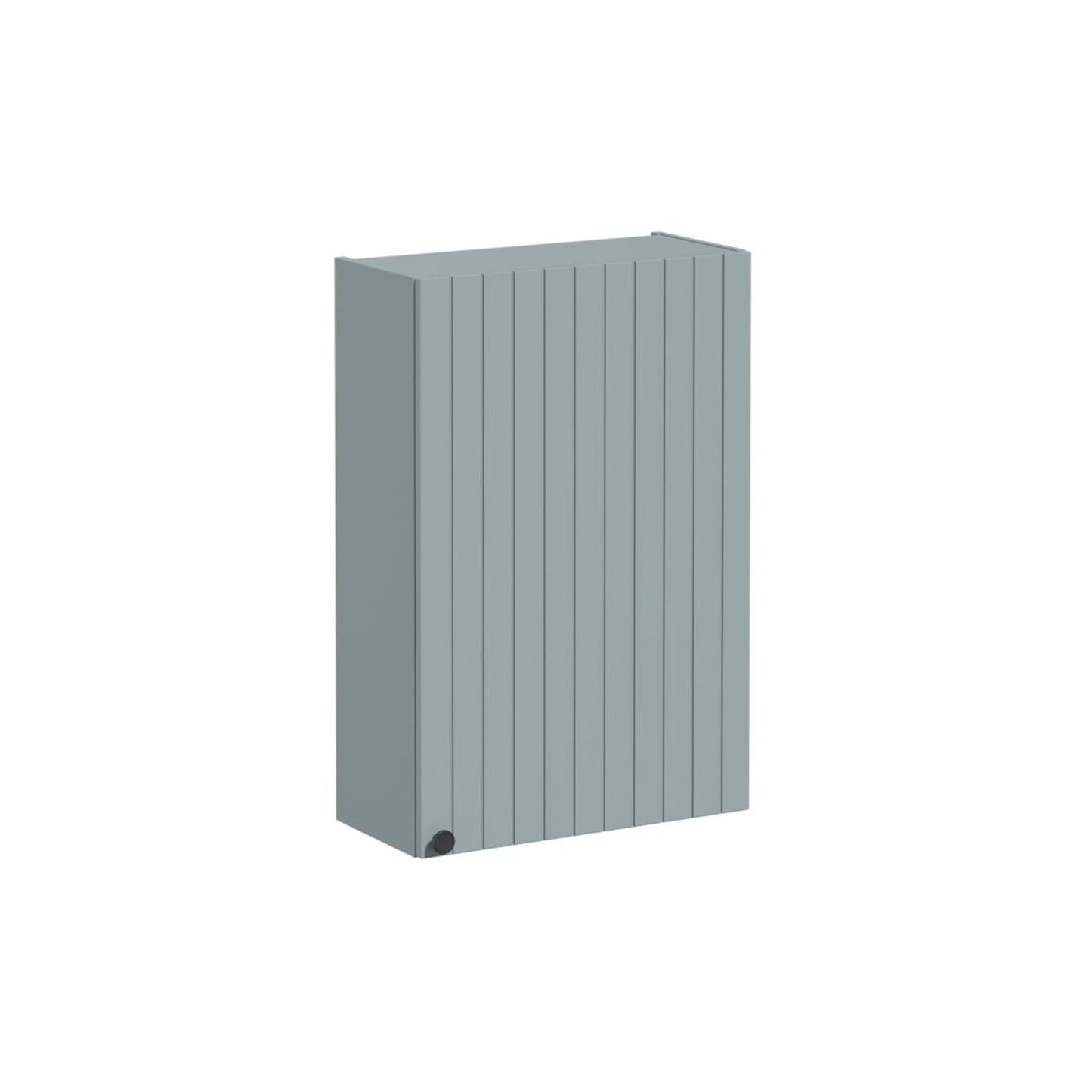 VitrA Root Groove 55cm 1 Door Slim Lower/Base Unit (RH Hinge) - Matt Fjord Green