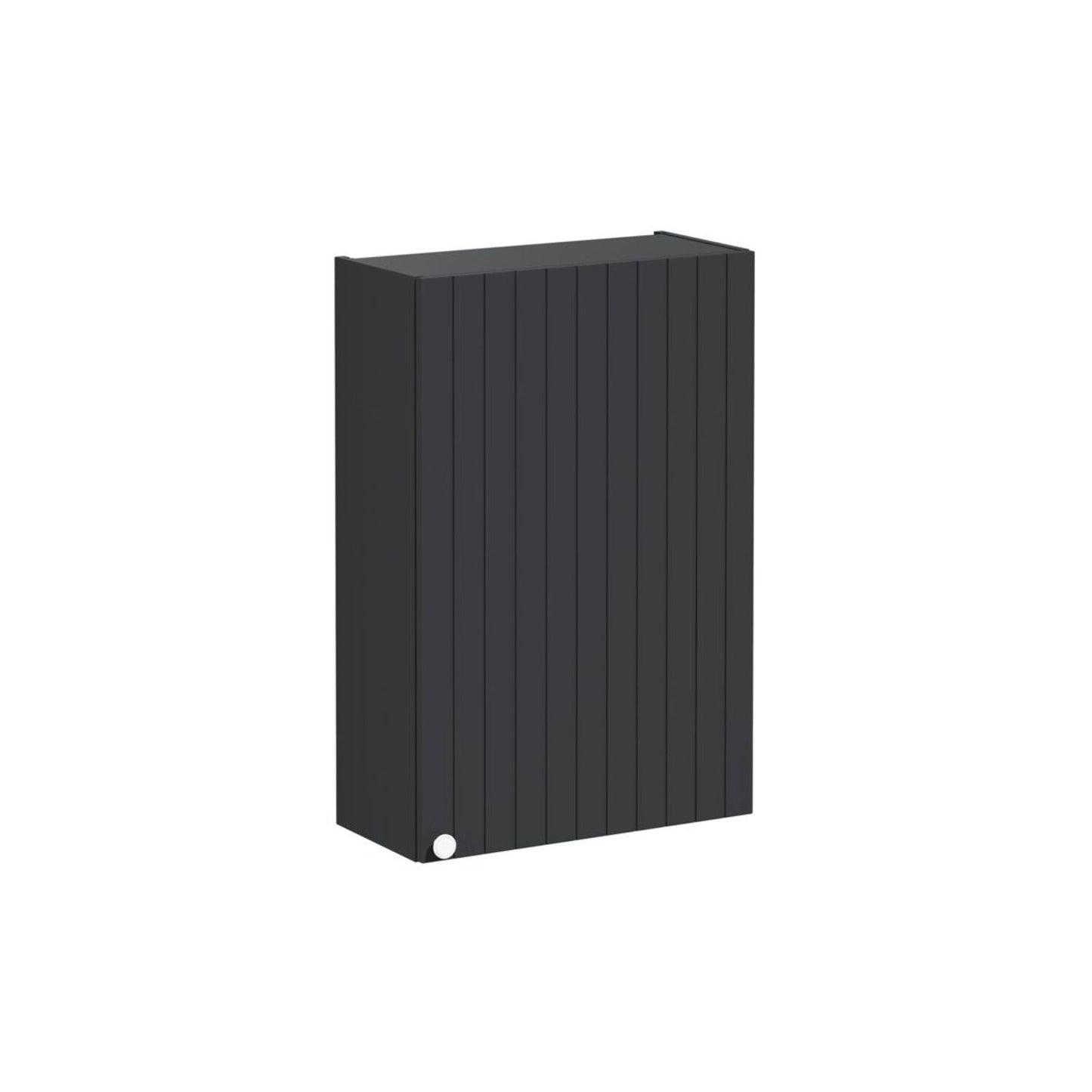 VitrA Root Groove 55cm 1 Door Slim Lower/Base Unit (RH Hinge) - Matt Graphite
