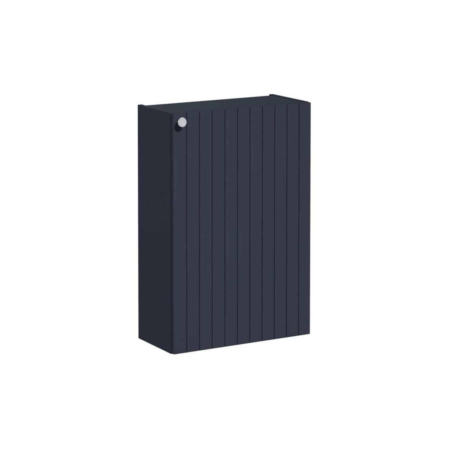 VitrA Root Groove 55cm 1 Door Slim Lower/Base Unit (RH Hinge) - Matt Dark Blue