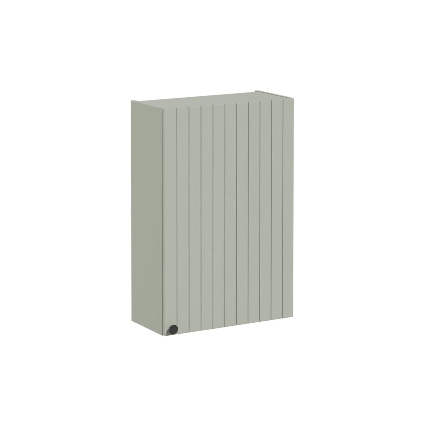 VitrA Root Groove 55cm 1 Door Slim Lower/Base Unit (RH Hinge) - Matt Retro Green