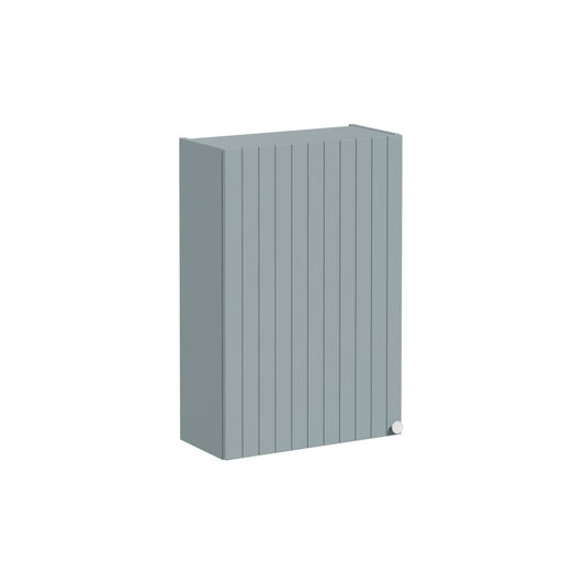 VitrA Root Groove 60cm 1 Door Upper/Wall Unit (LH Hinge) - Matt Fjord Green