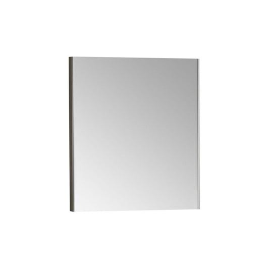 VitrA Rectangular Mirror - Brushed Chrome