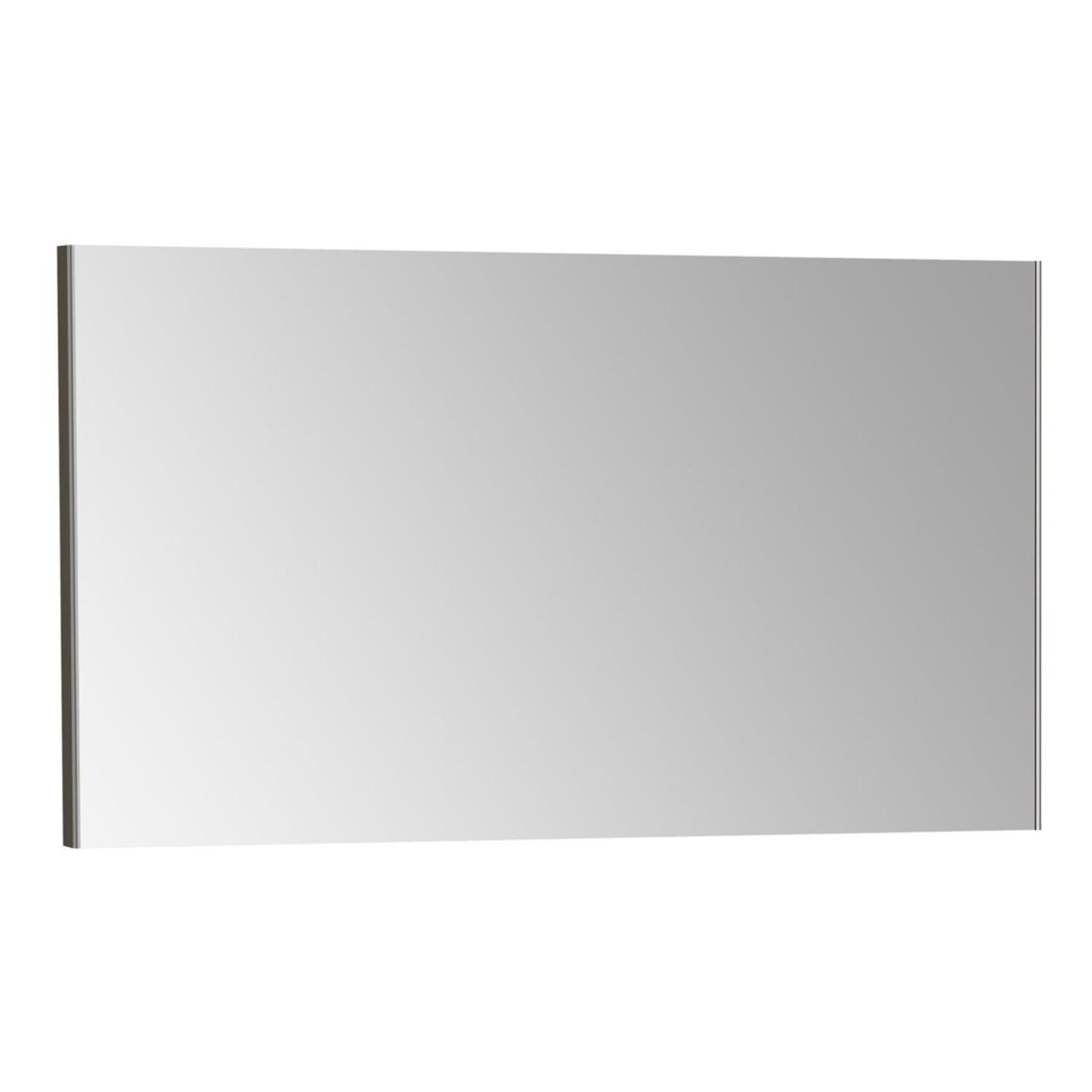 VitrA Rectangular Mirror - Brushed Chrome