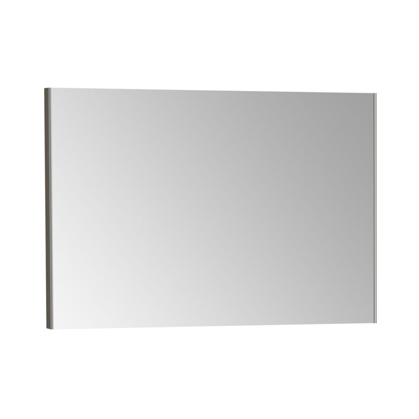 VitrA Rectangular Mirror - Brushed Chrome