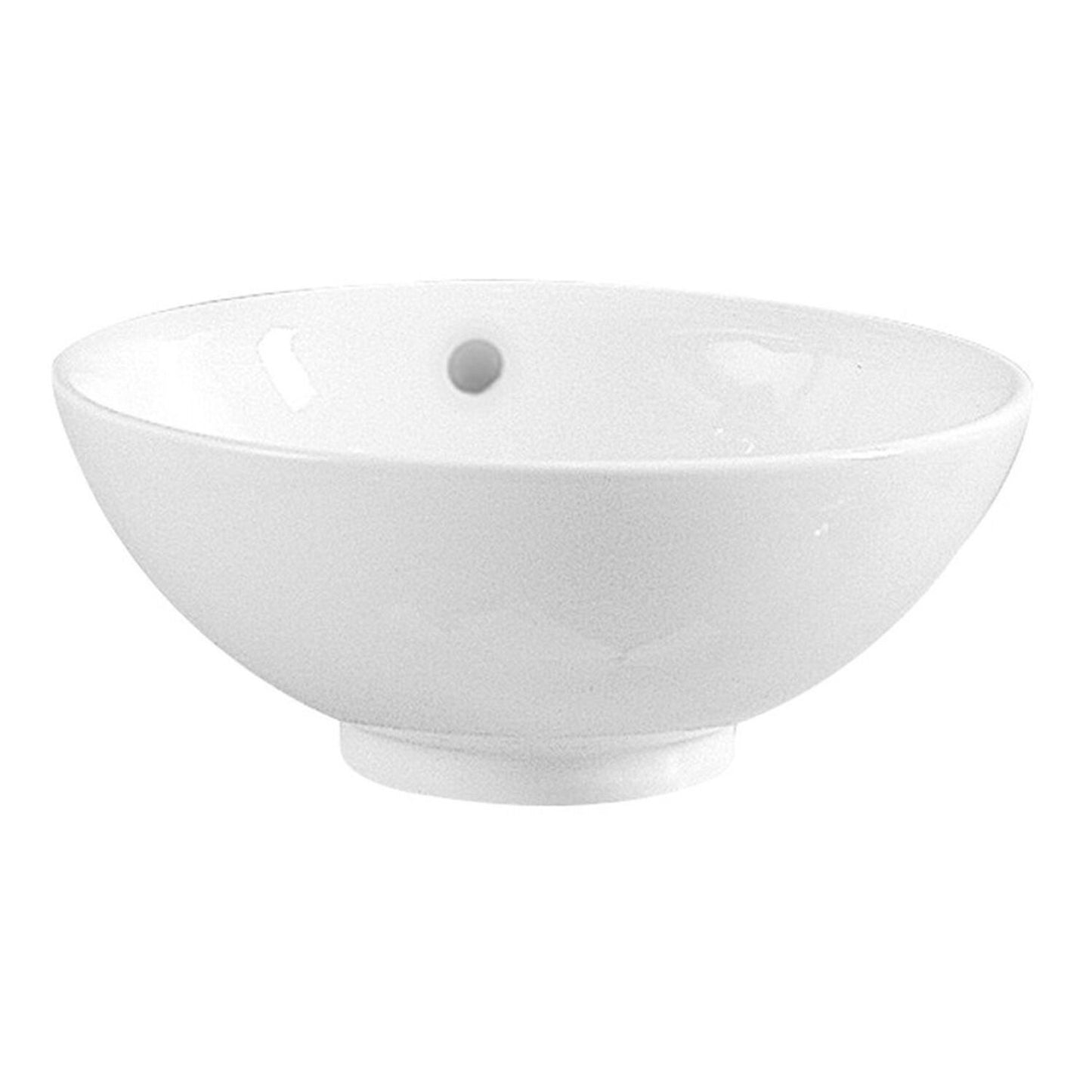 VitrA Options 0 Tap Hole Basin w/Overflow 430X430mm - White