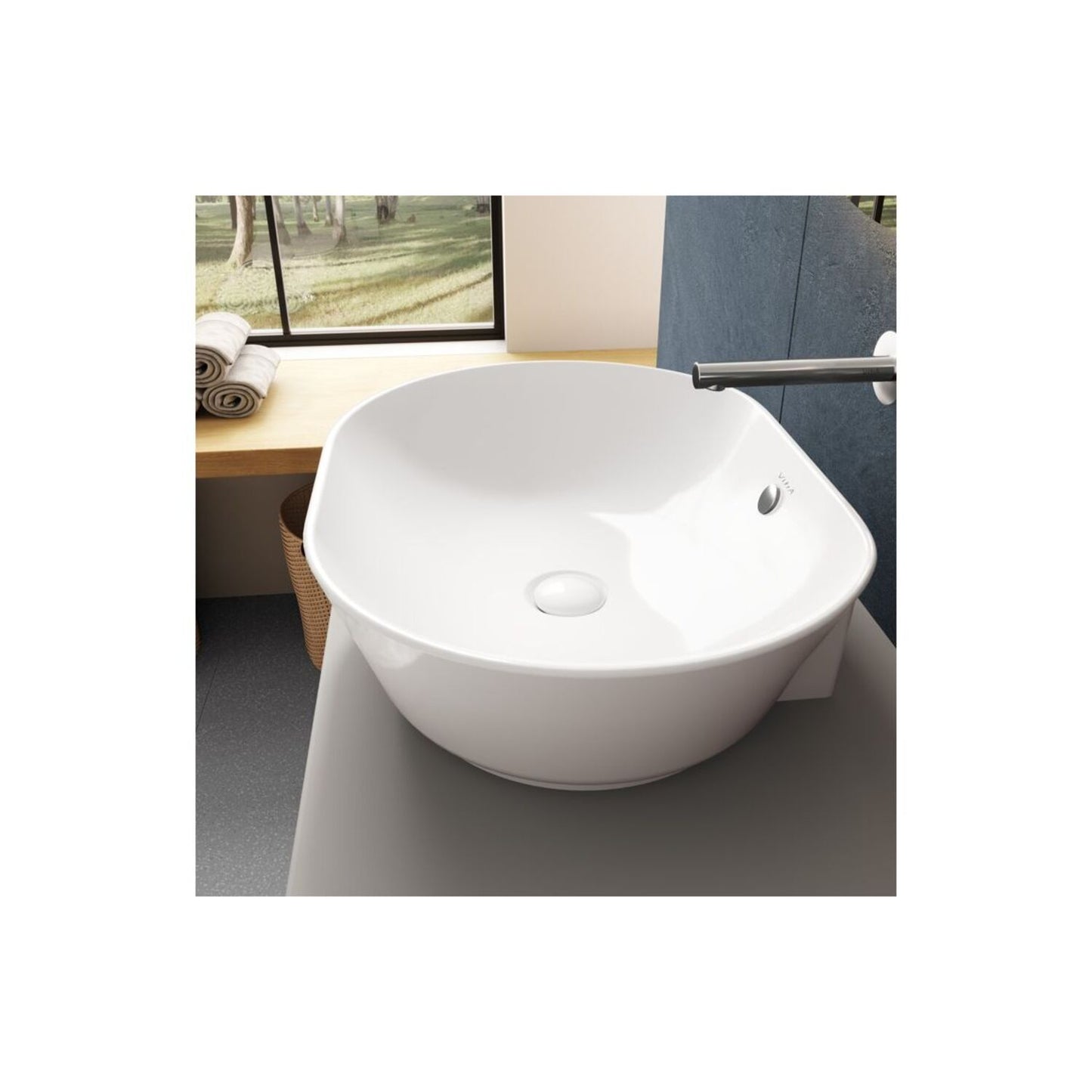 Vitra Geo Basin W/Overflow