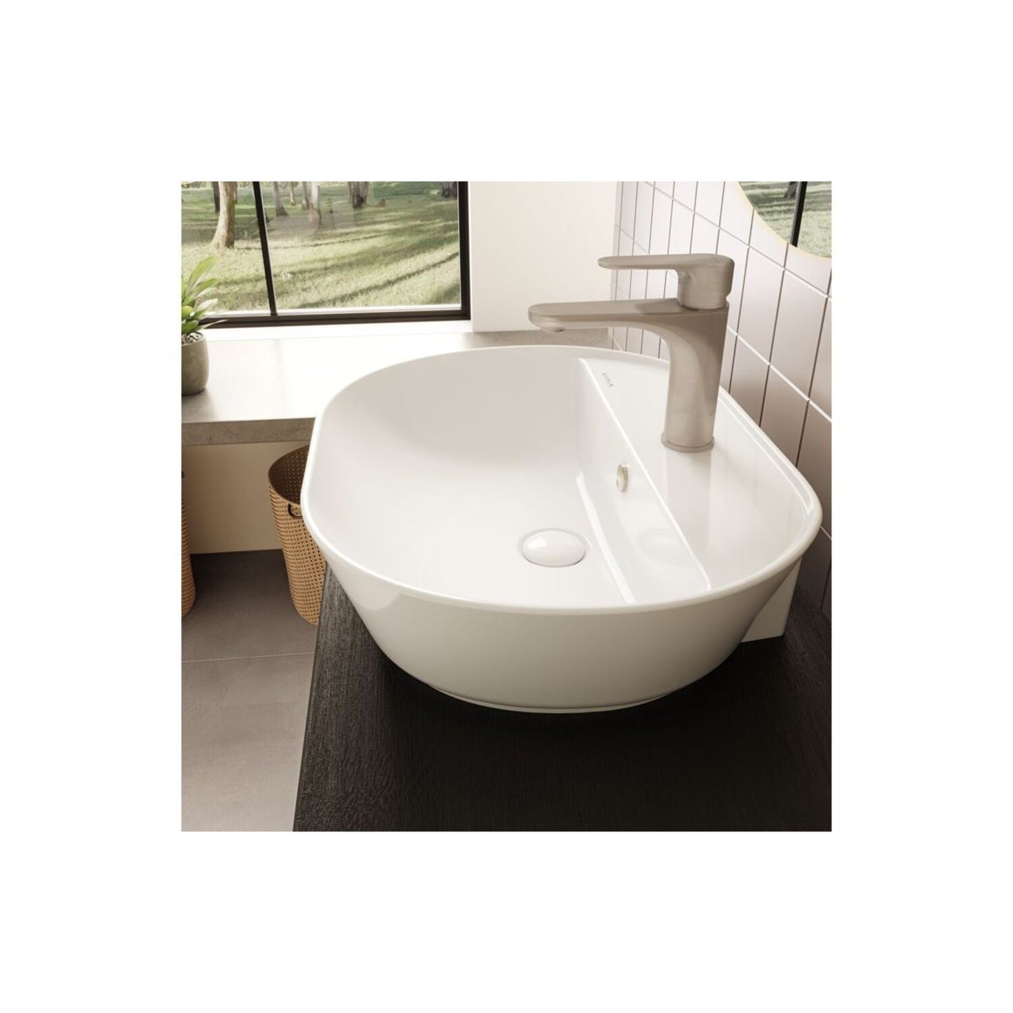 Vitra Geo Basin W/Overflow