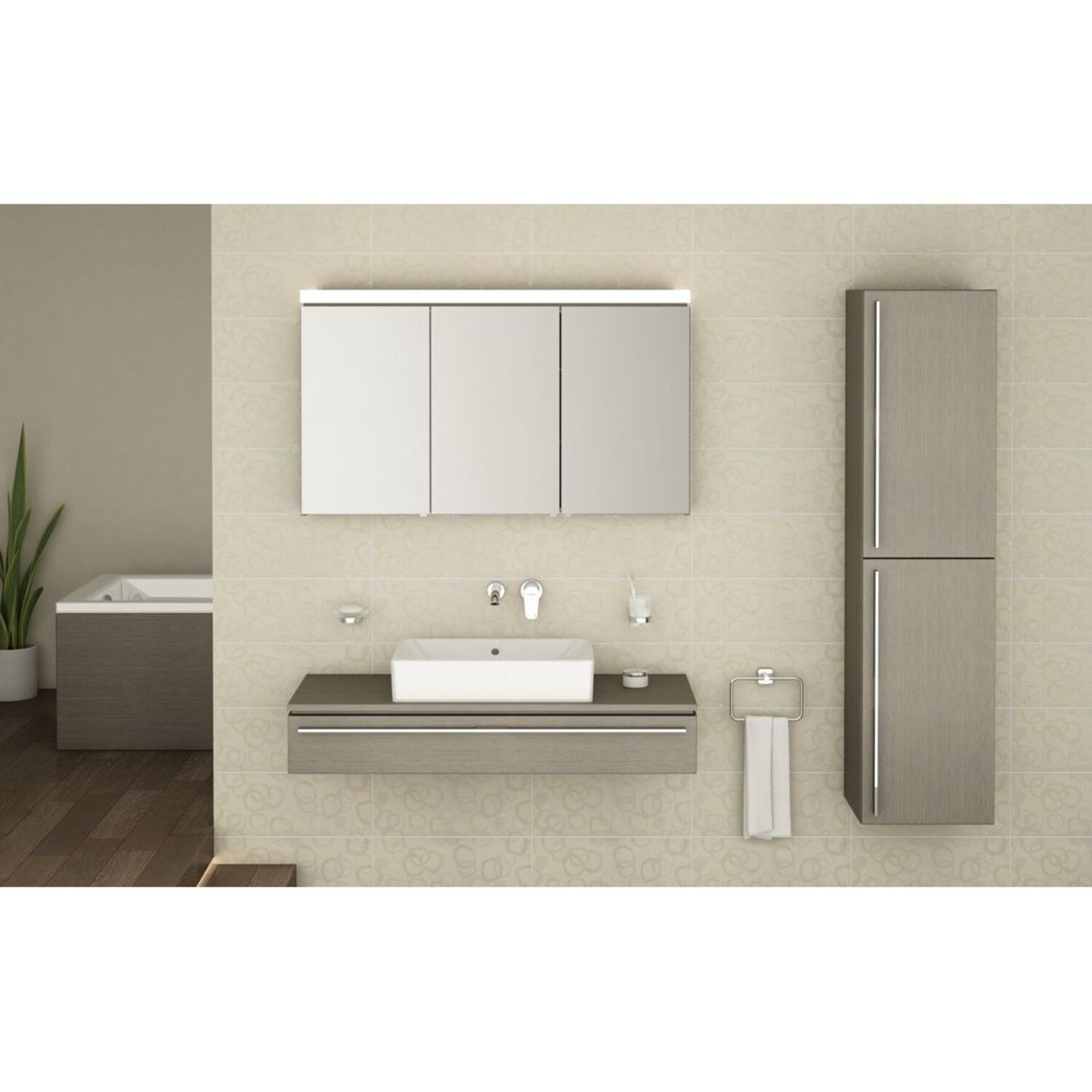 Vitra Nuo Basin W/Overflow