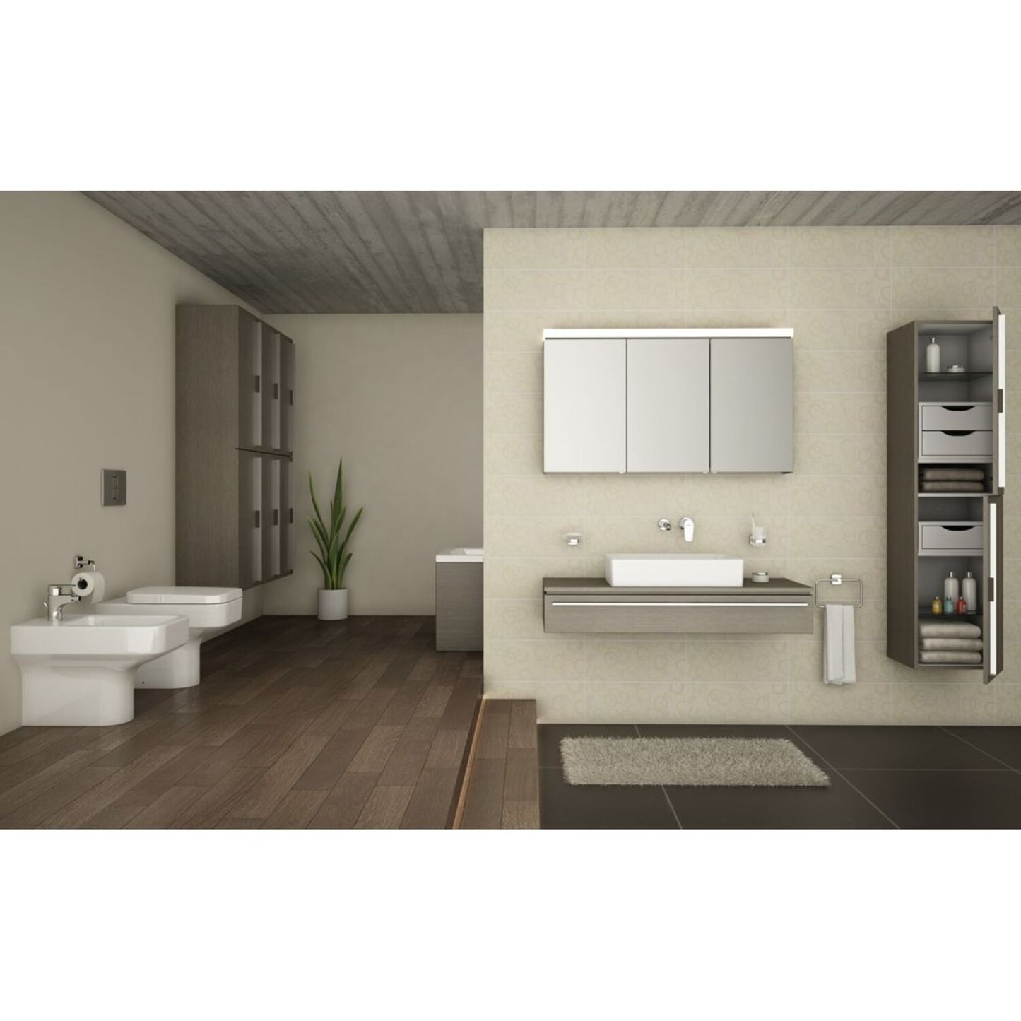 Vitra Nuo Basin W/Overflow