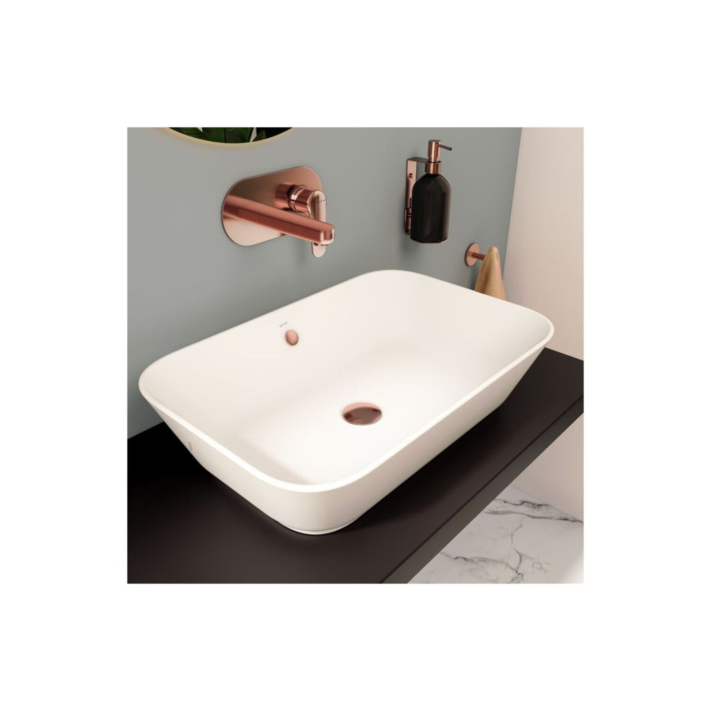 Vitra Geo Basin W/Overflow