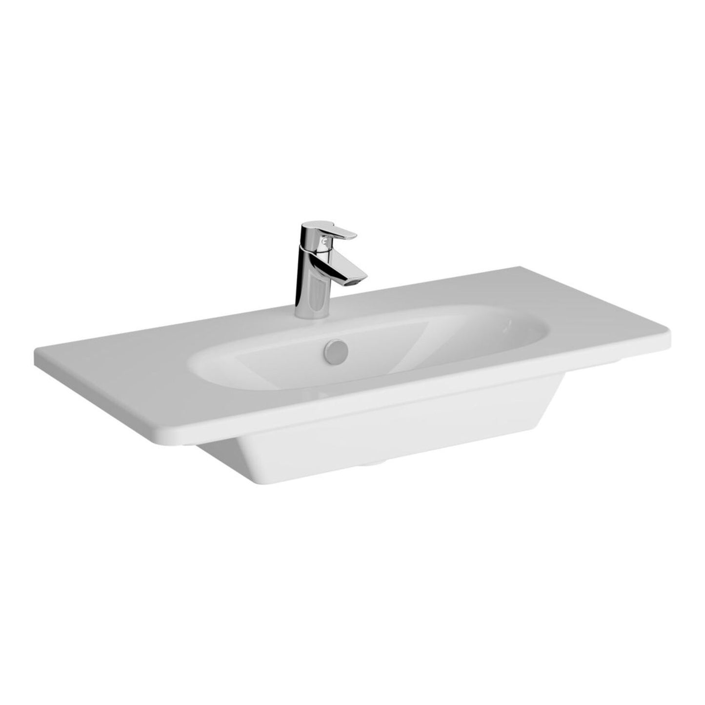 Vitra Zentrum Vanity Basin W/Overflow