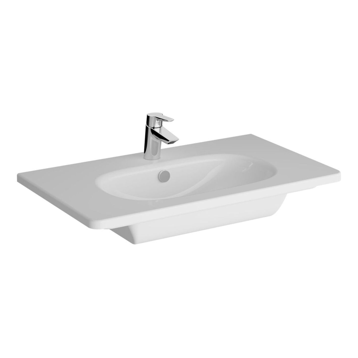 Vitra Zentrum Vanity Basin W/Overflow