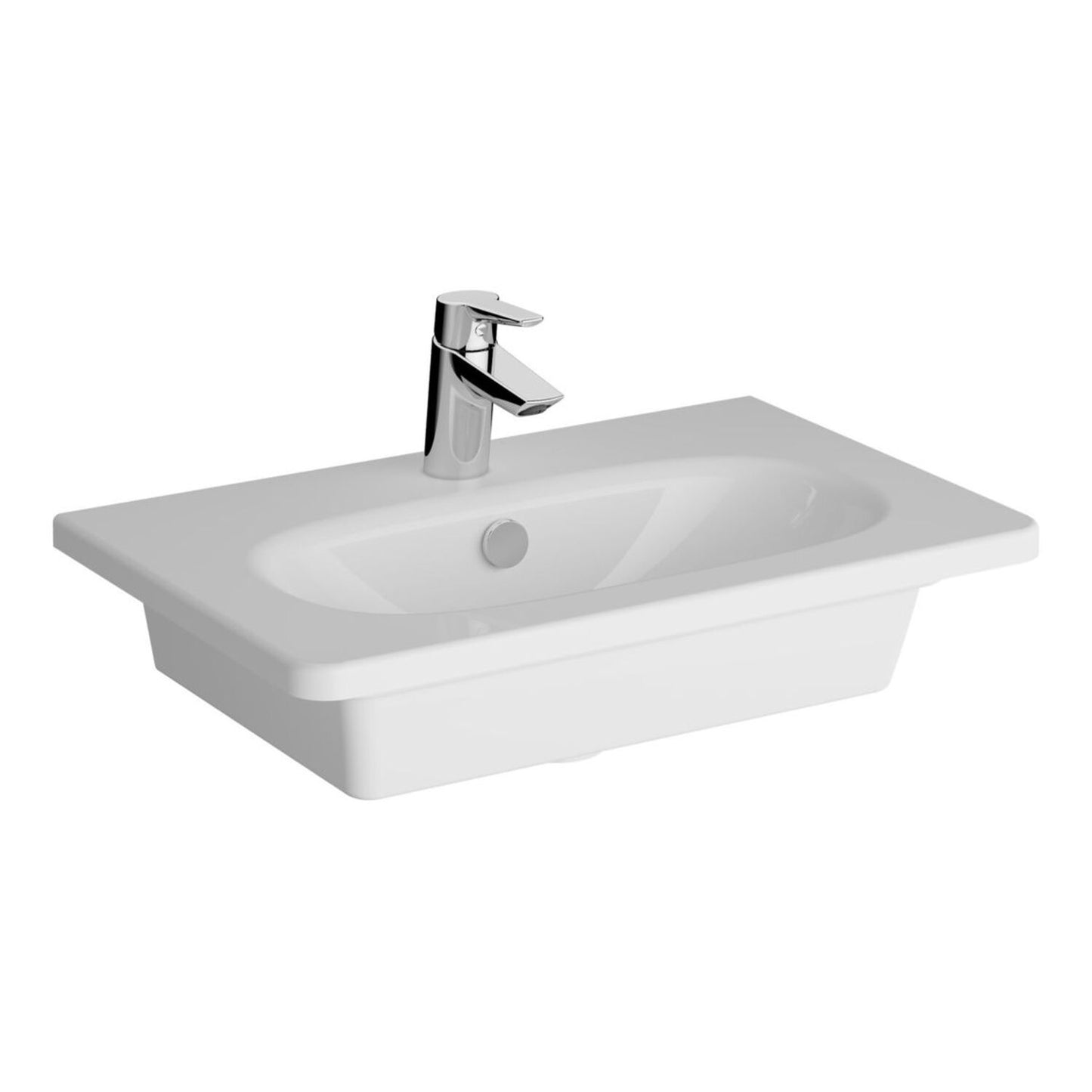 Vitra Zentrum Vanity Basin W/Overflow