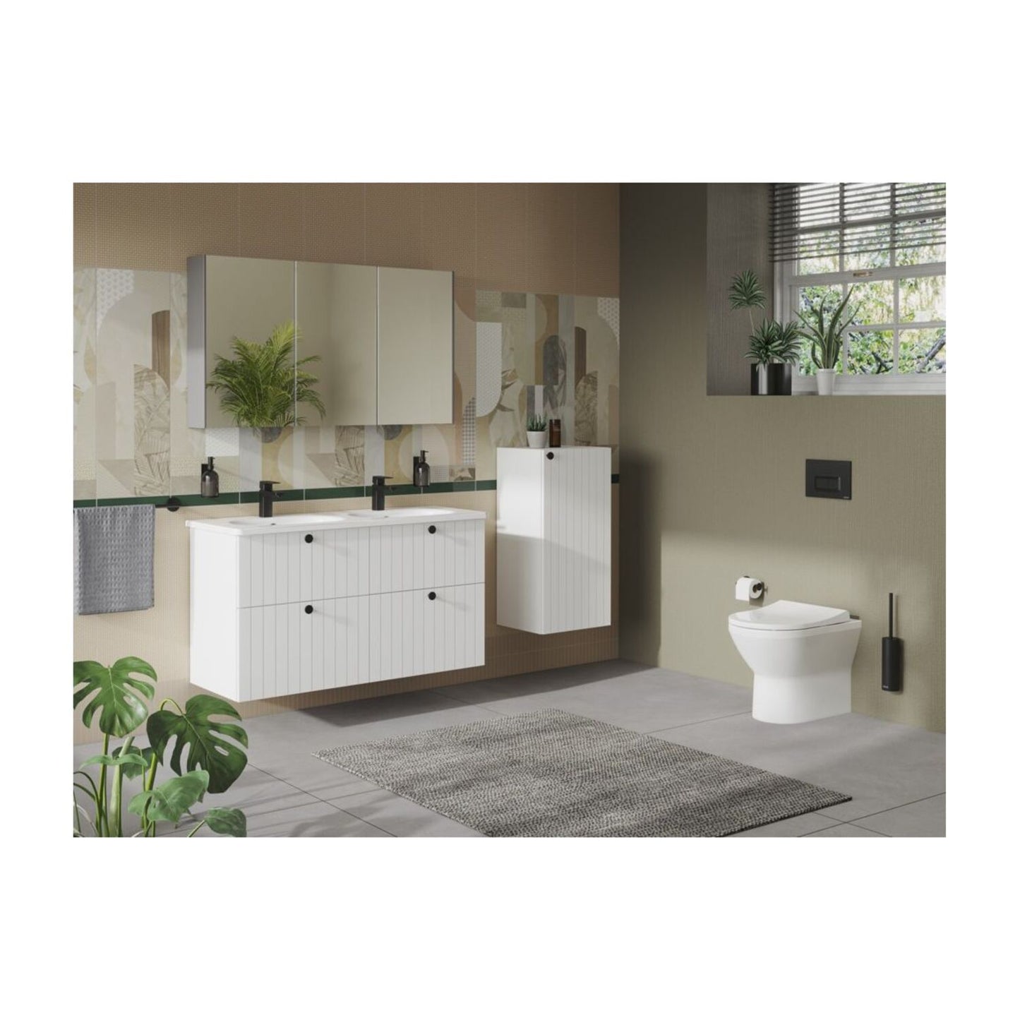 Vitra Zentrum Vanity Basin W/Overflow