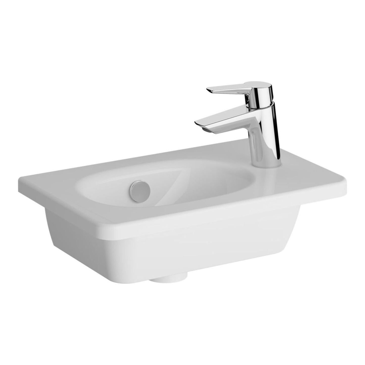 Vitra Zentrum Vanity Basin W/Overflow