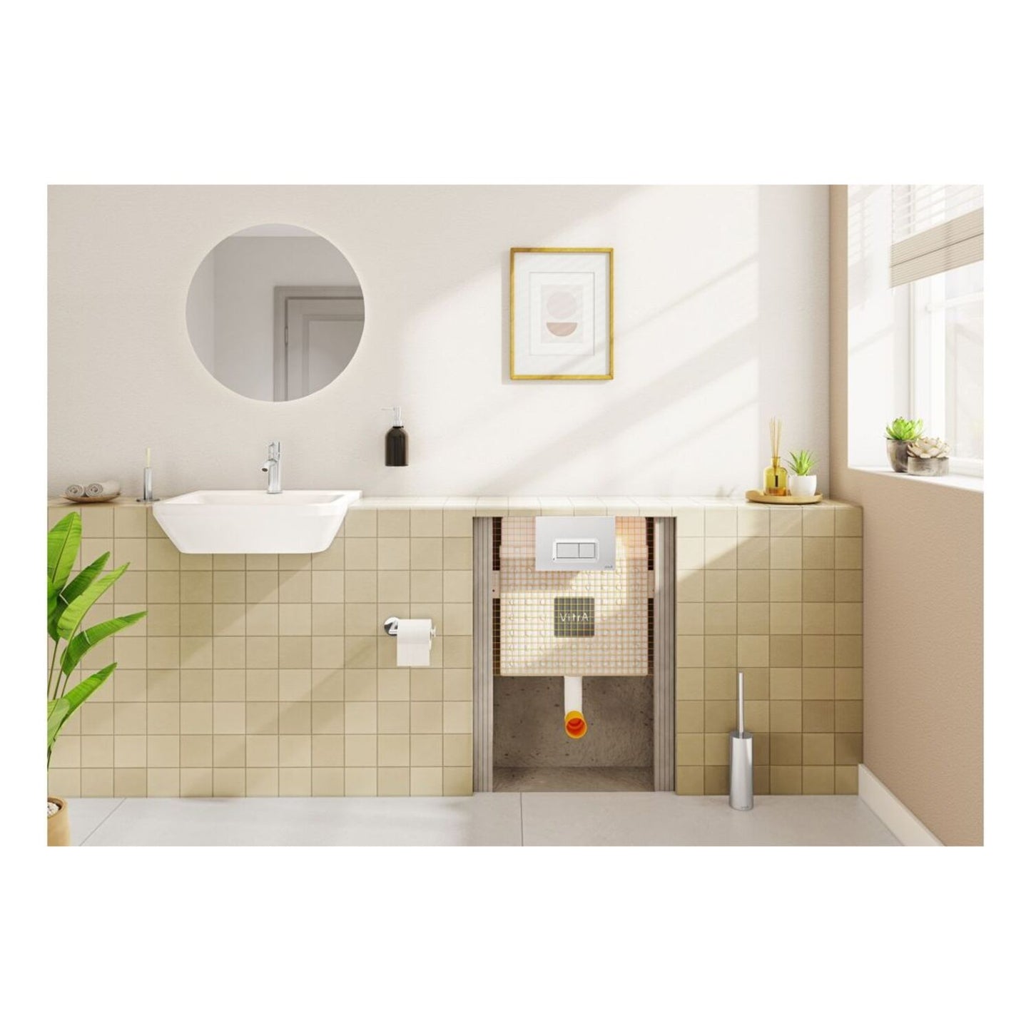 Vitra Integra Semi Recessed Basin