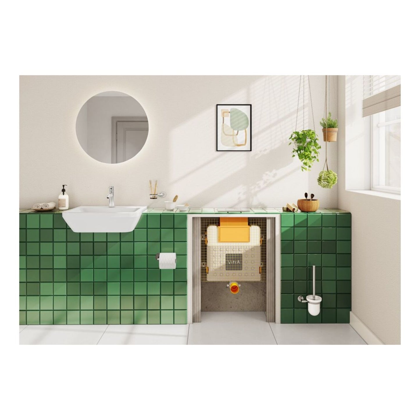 Vitra Integra Semi Recessed Basin