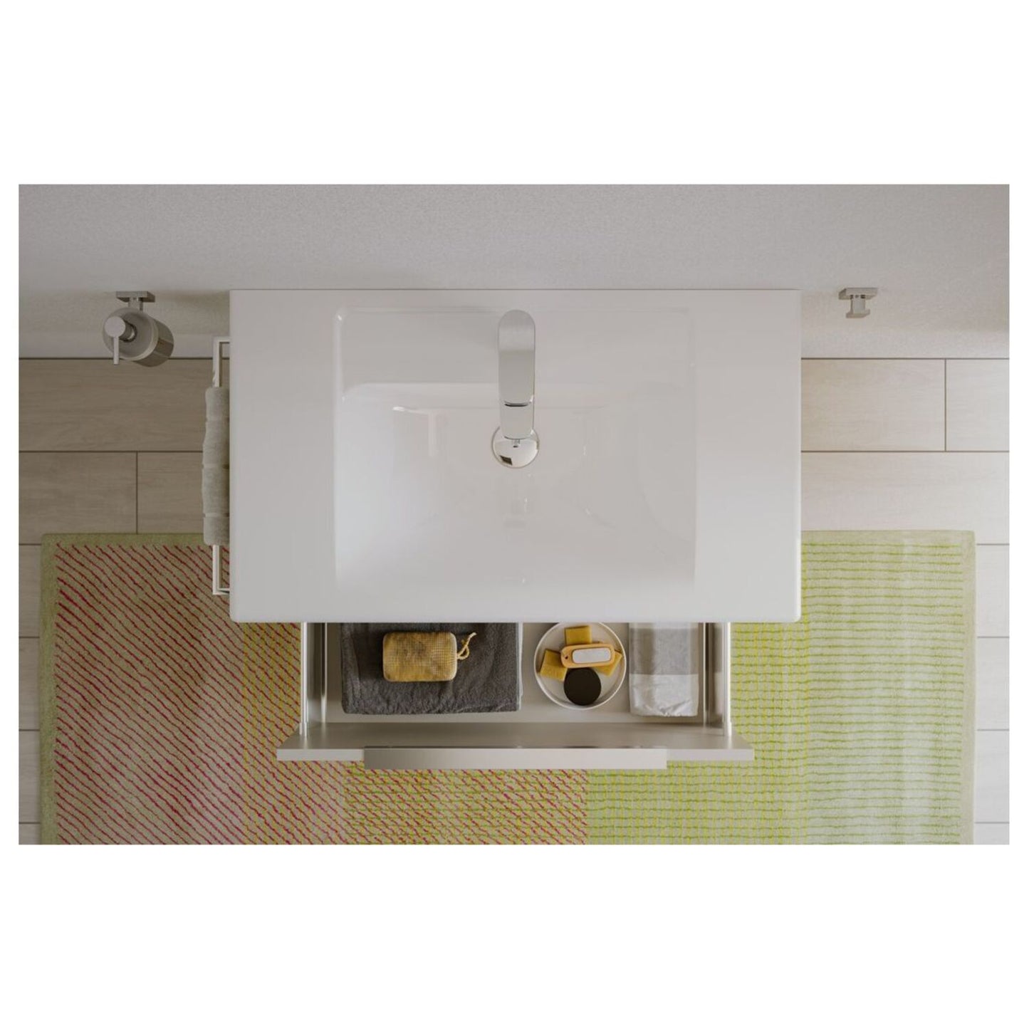 Vitra Integra Vanity Basin W/Overflow