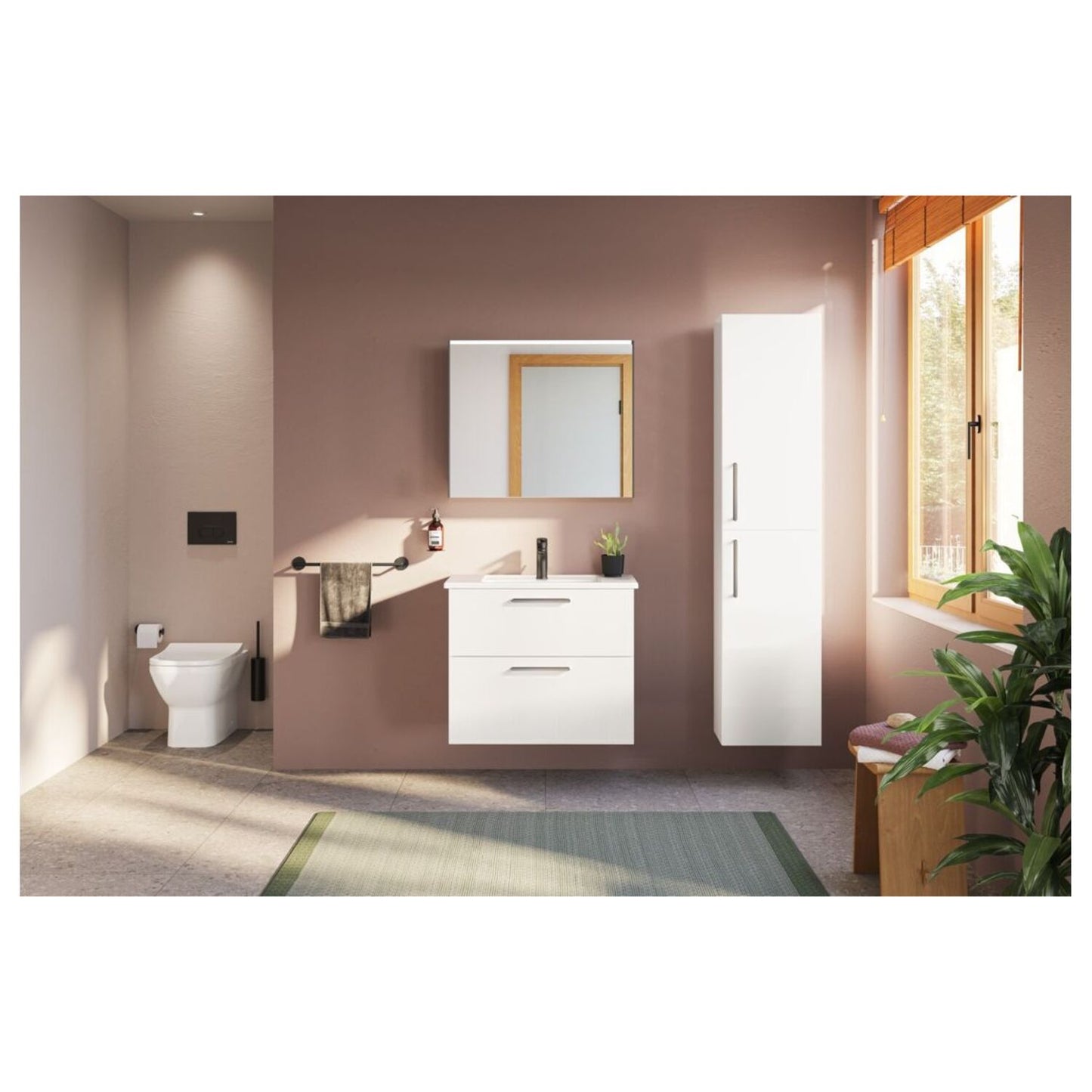 Vitra Integra Vanity Basin W/Overflow