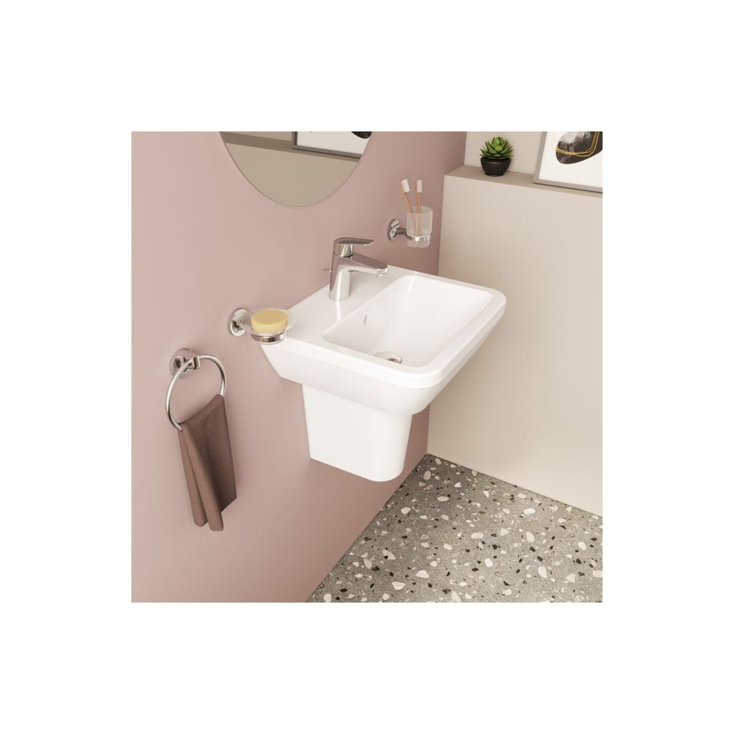 Vitra Integra Basin W/Overflow