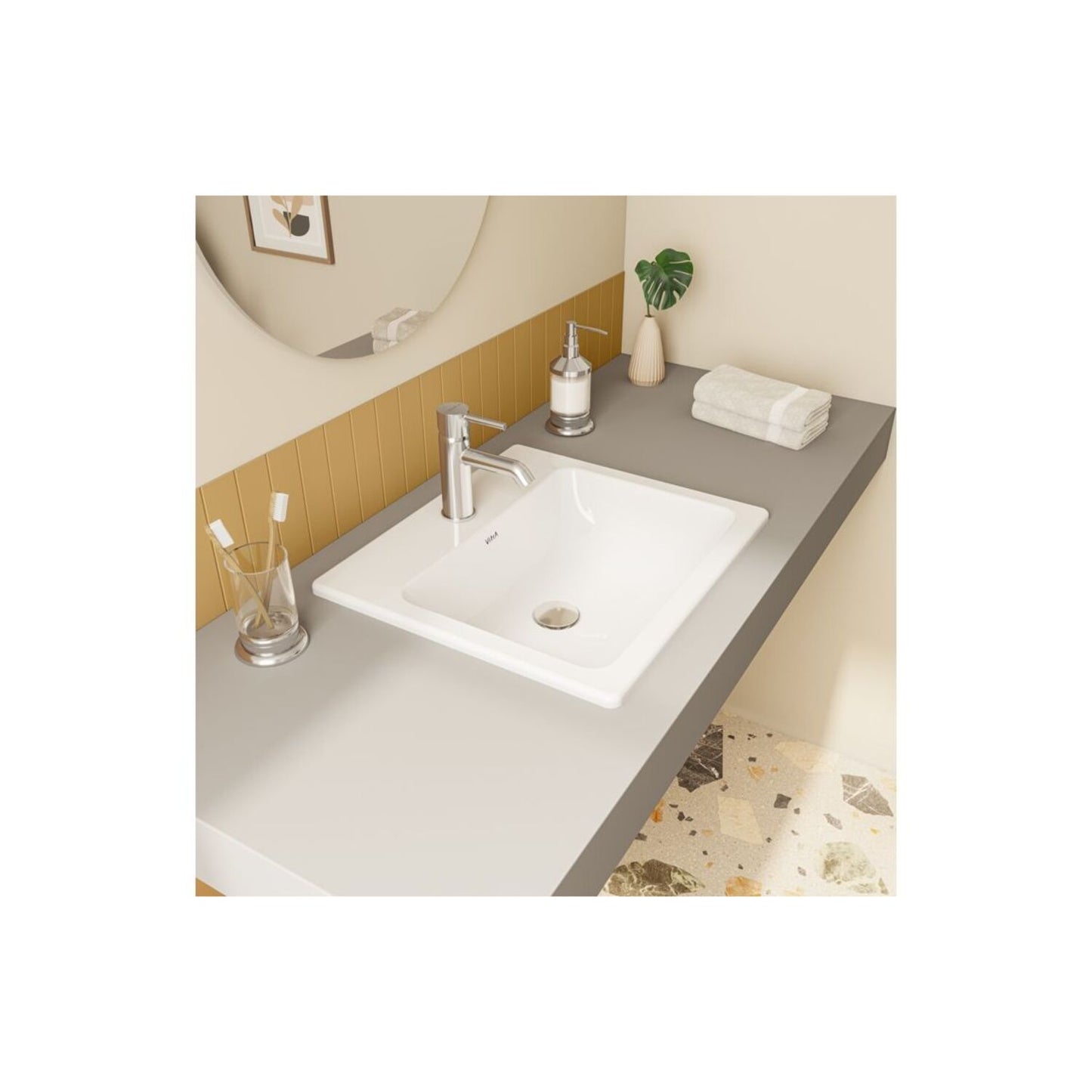 Vitra S20 Countertop / Vessel Washbowl