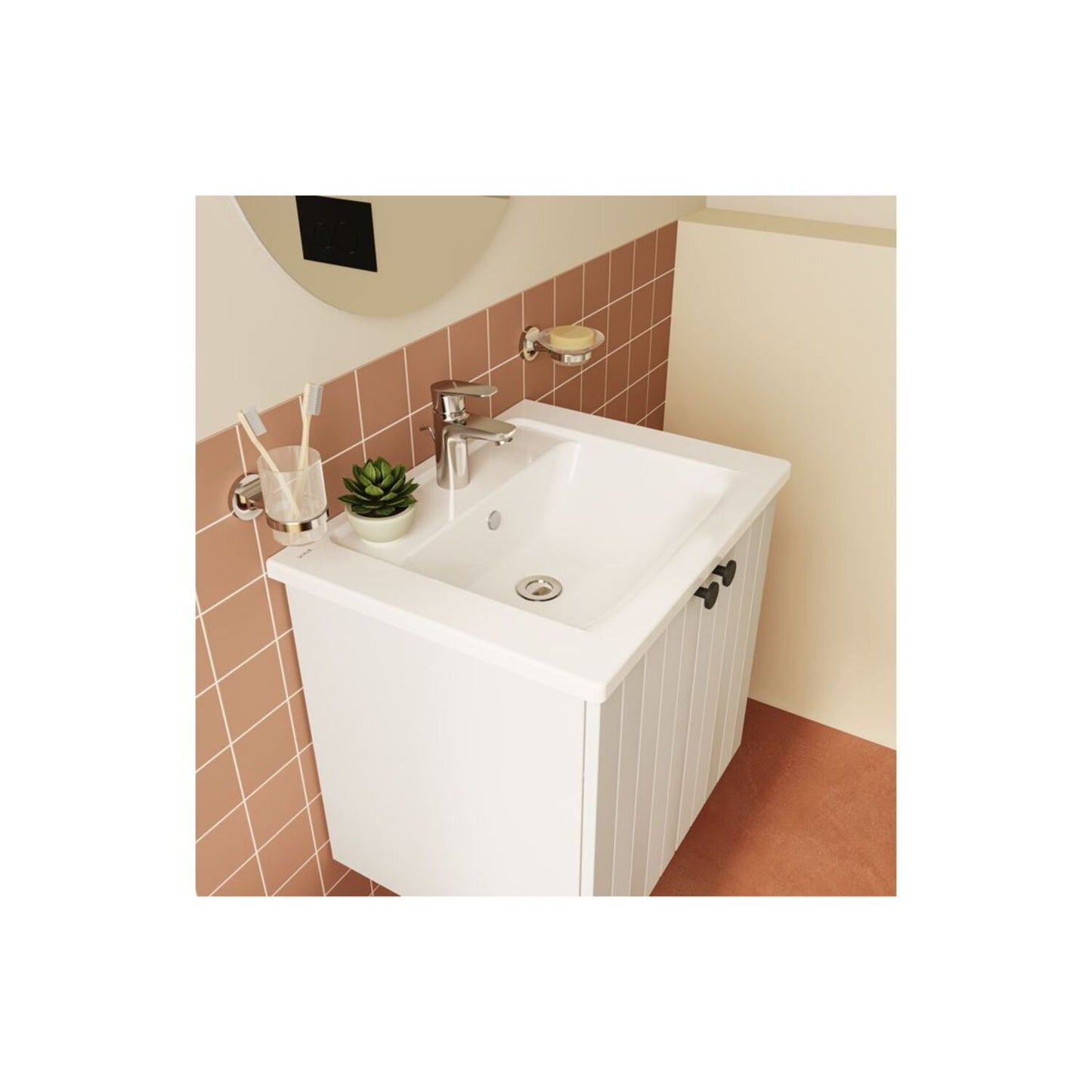 Vitra Integra Vanity Basin W/Overflow