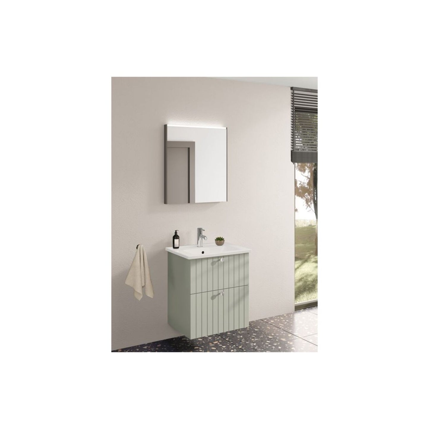 Vitra Integra Vanity Basin W/Overflow