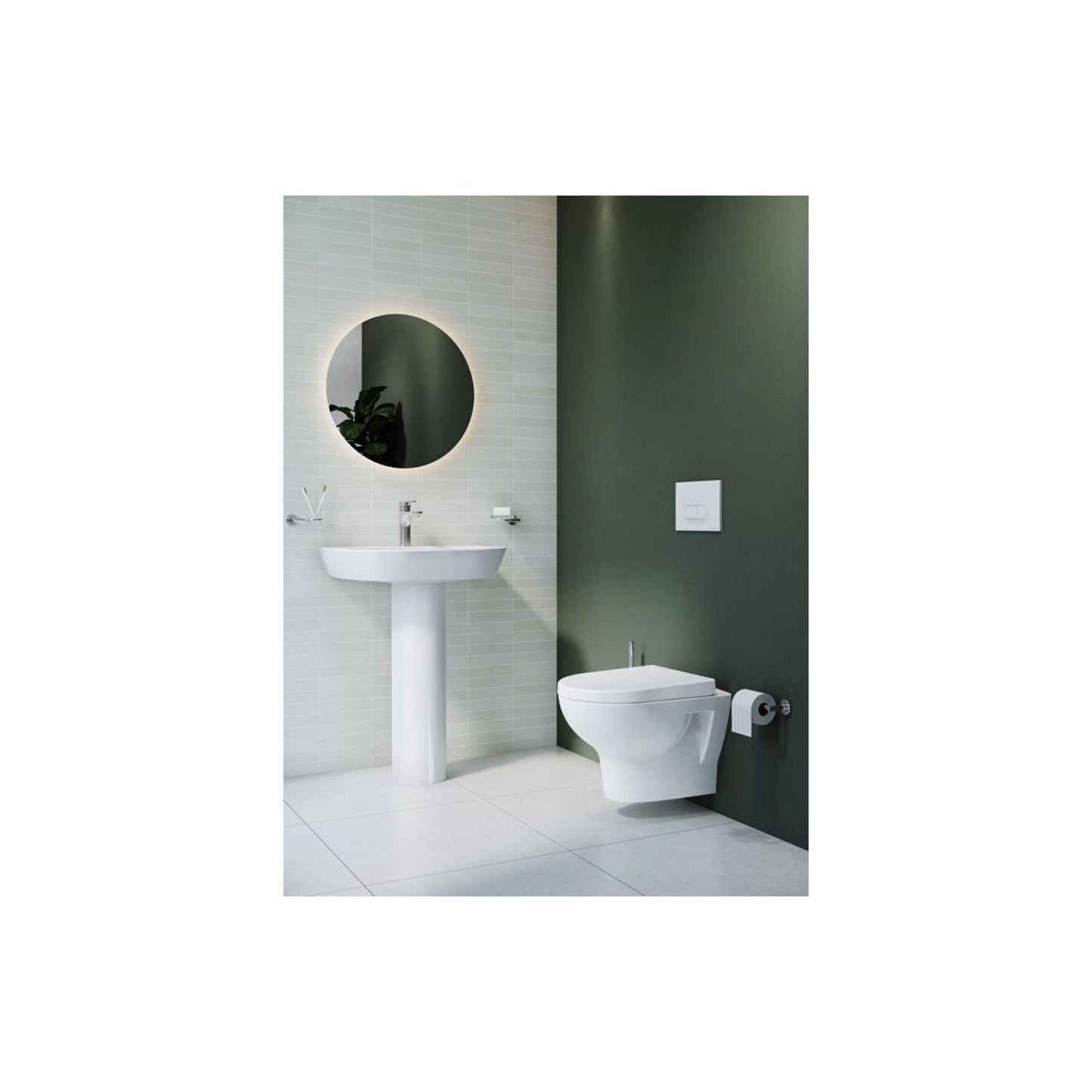 Vitra Zentrum Basin W/Overflow