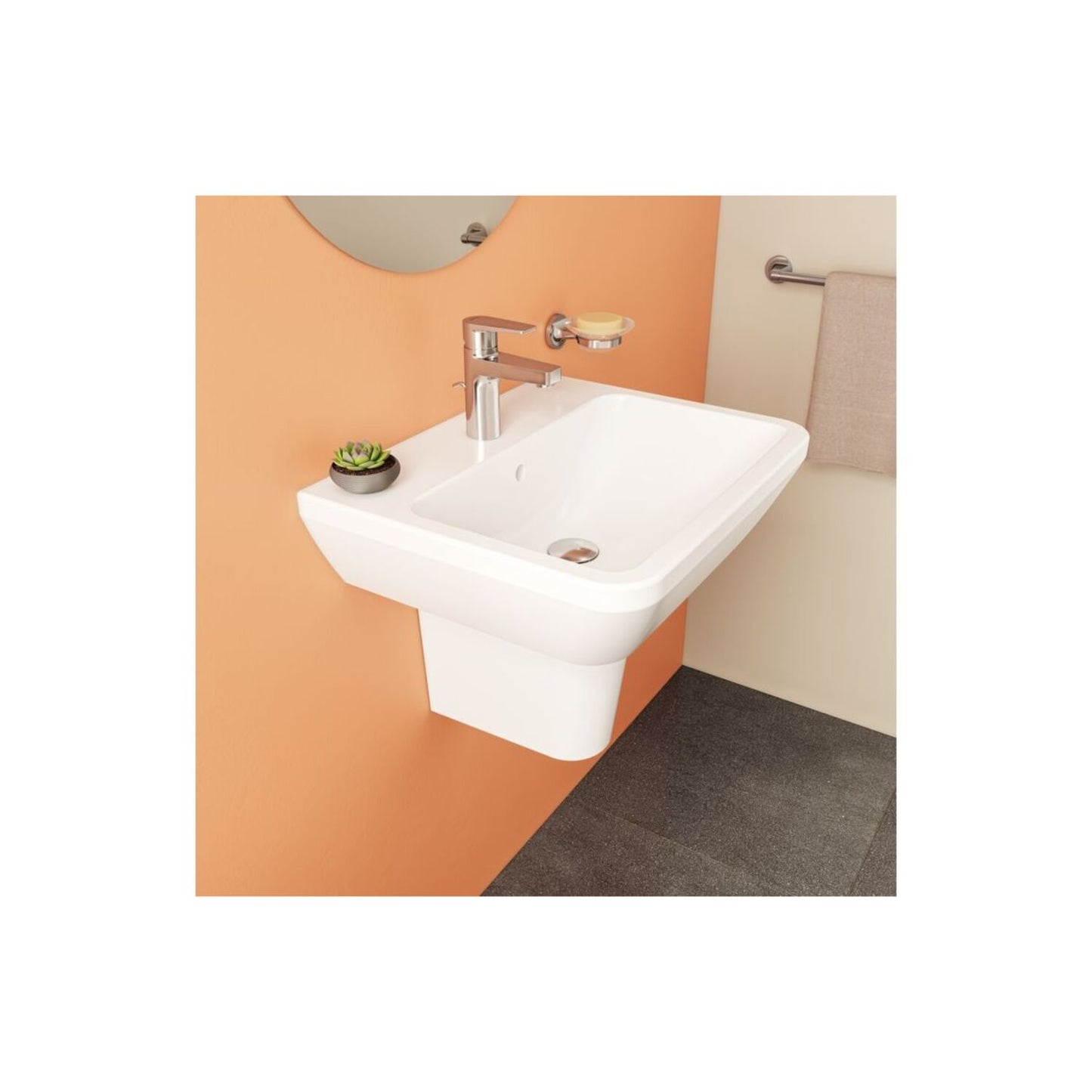 Vitra Integra Basin W/Overflow