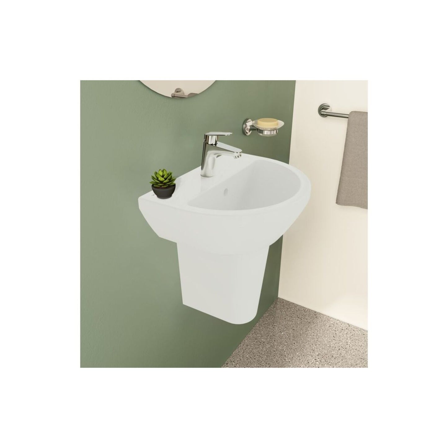 Vitra Integra Basin W/Overflow
