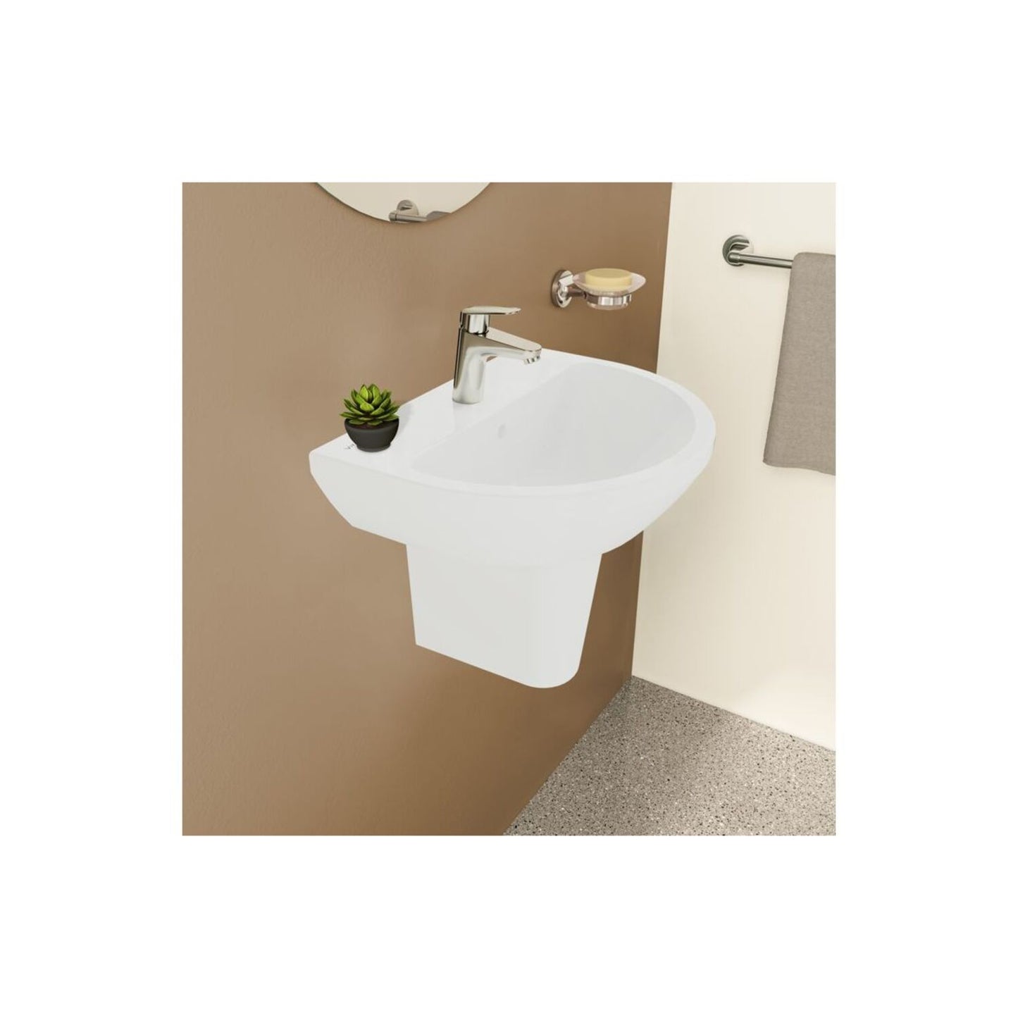 Vitra Integra Basin W/Overflow