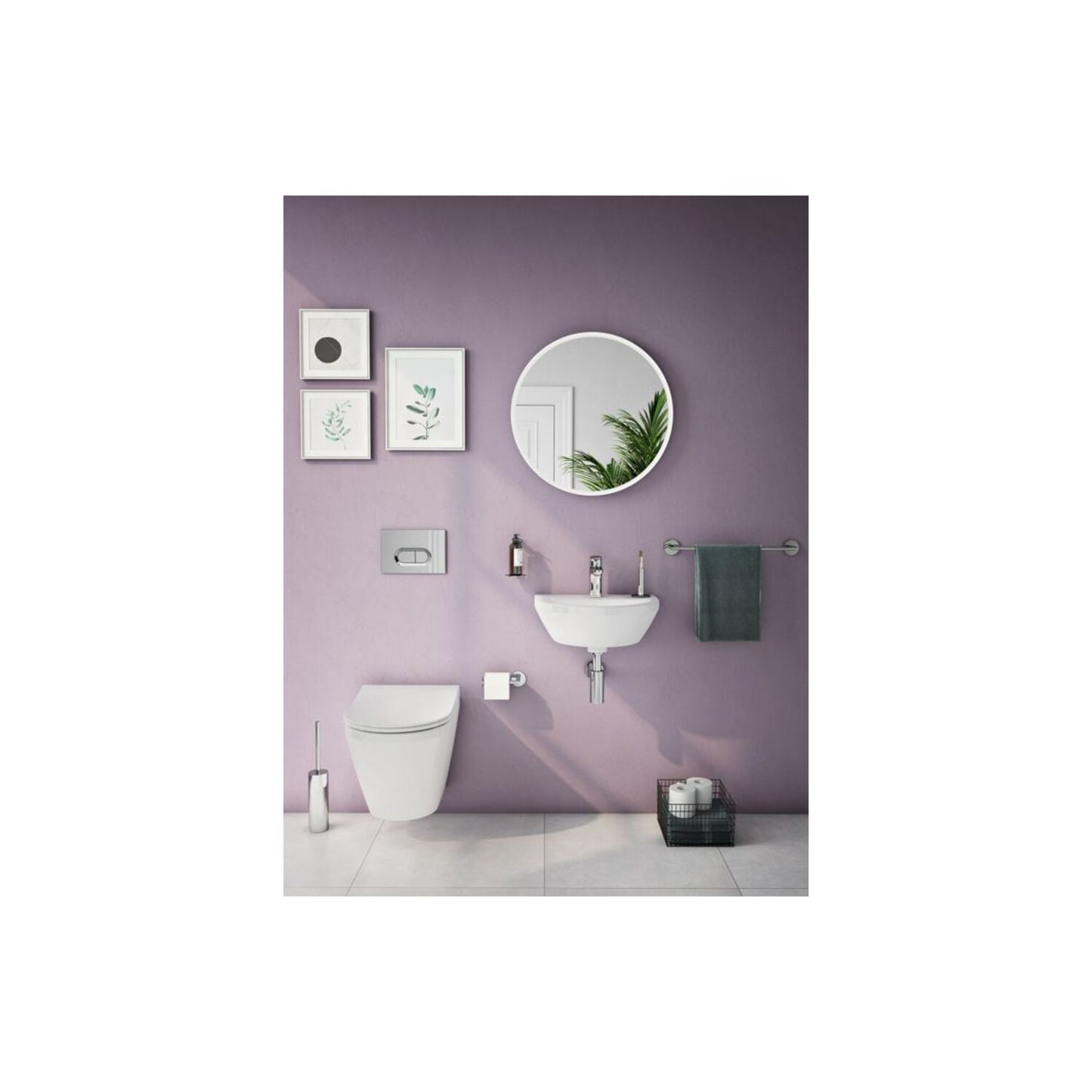 Vitra Integra Basin W/Overflow