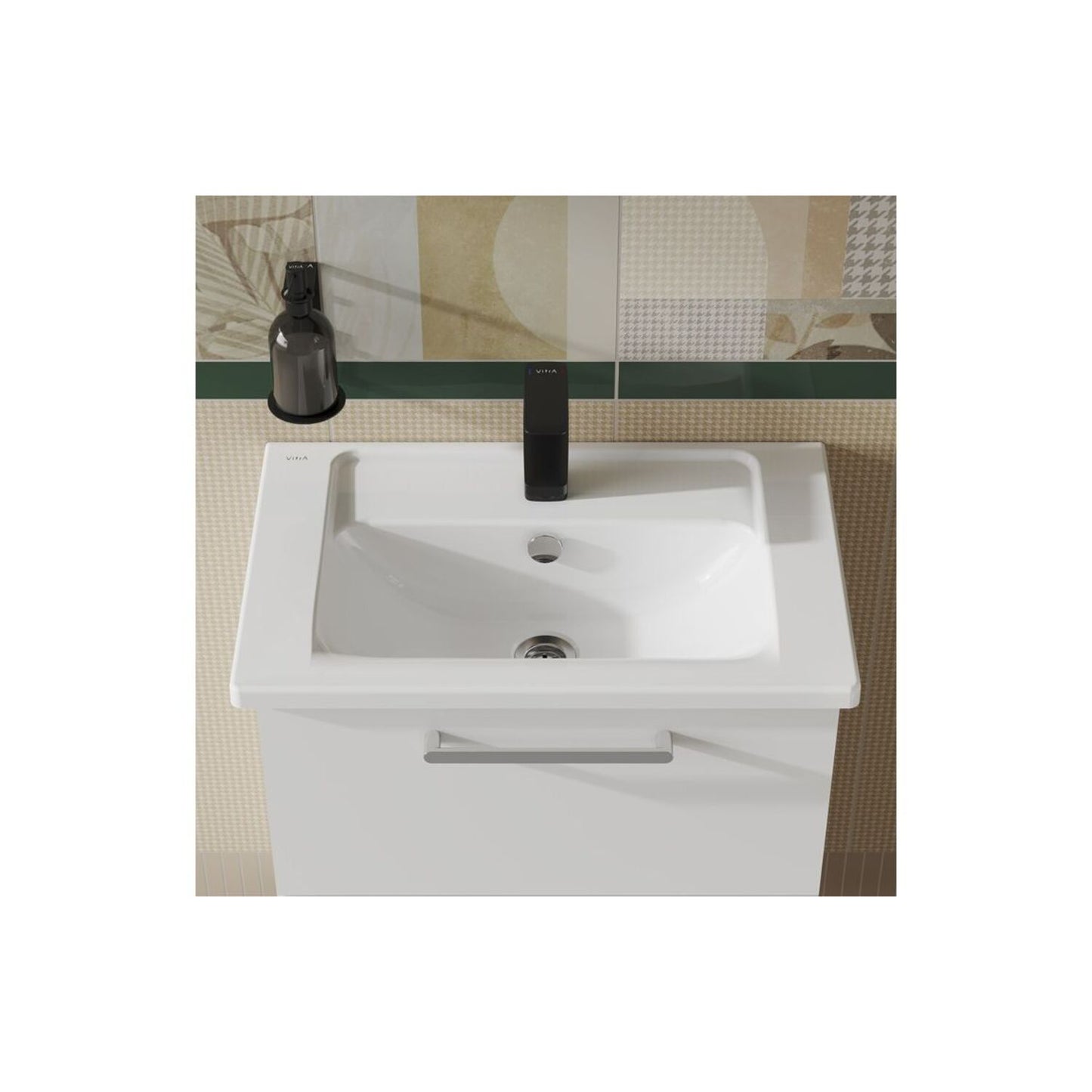 Vitra Integra Compact Basin W/Overflow