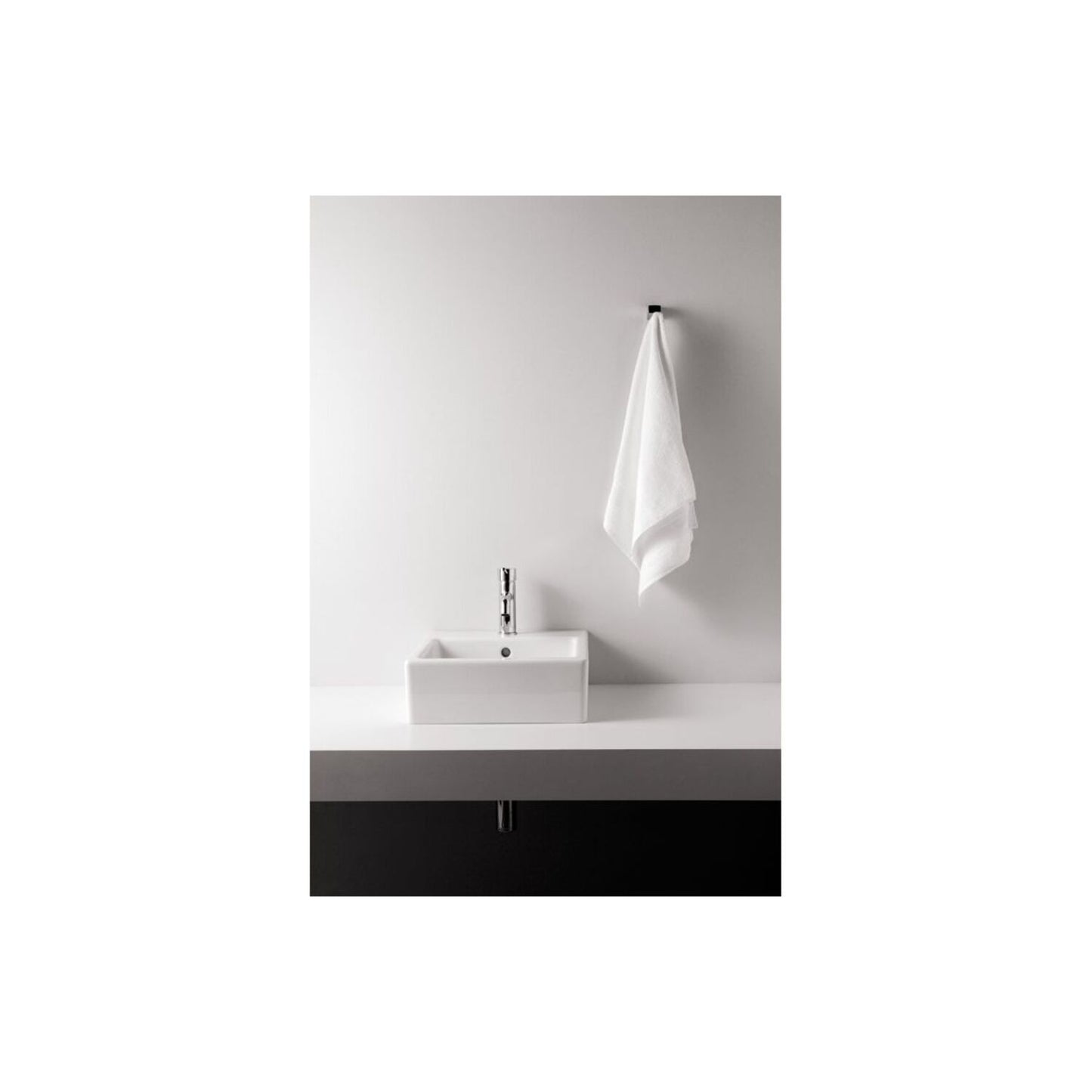 VitrA Nuo 1 Tap Hole Countertop Basin w/Overflow 500X440mm - White