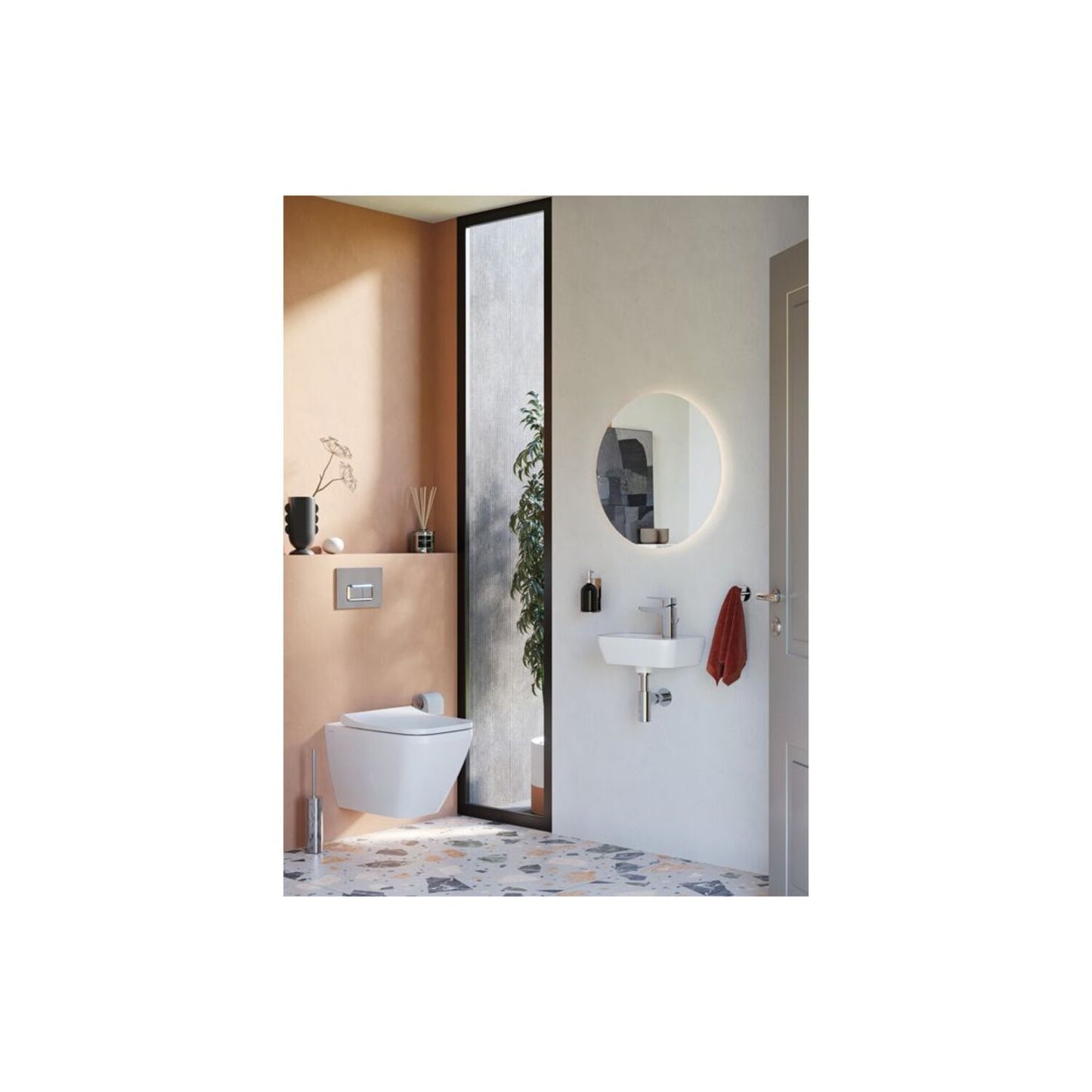 Vitra Integra Compact Basin W/Overflow