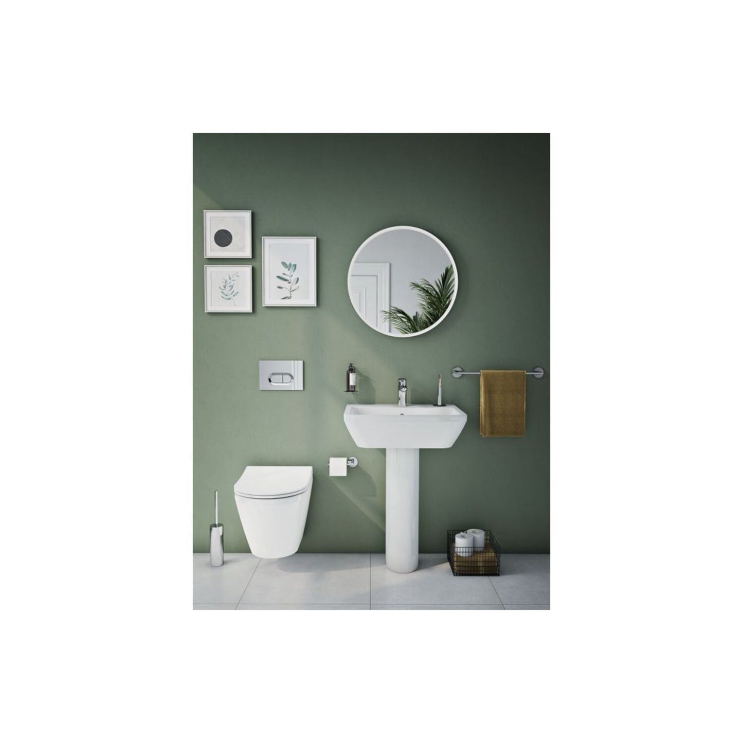 Vitra Integra Basin W/Overflow