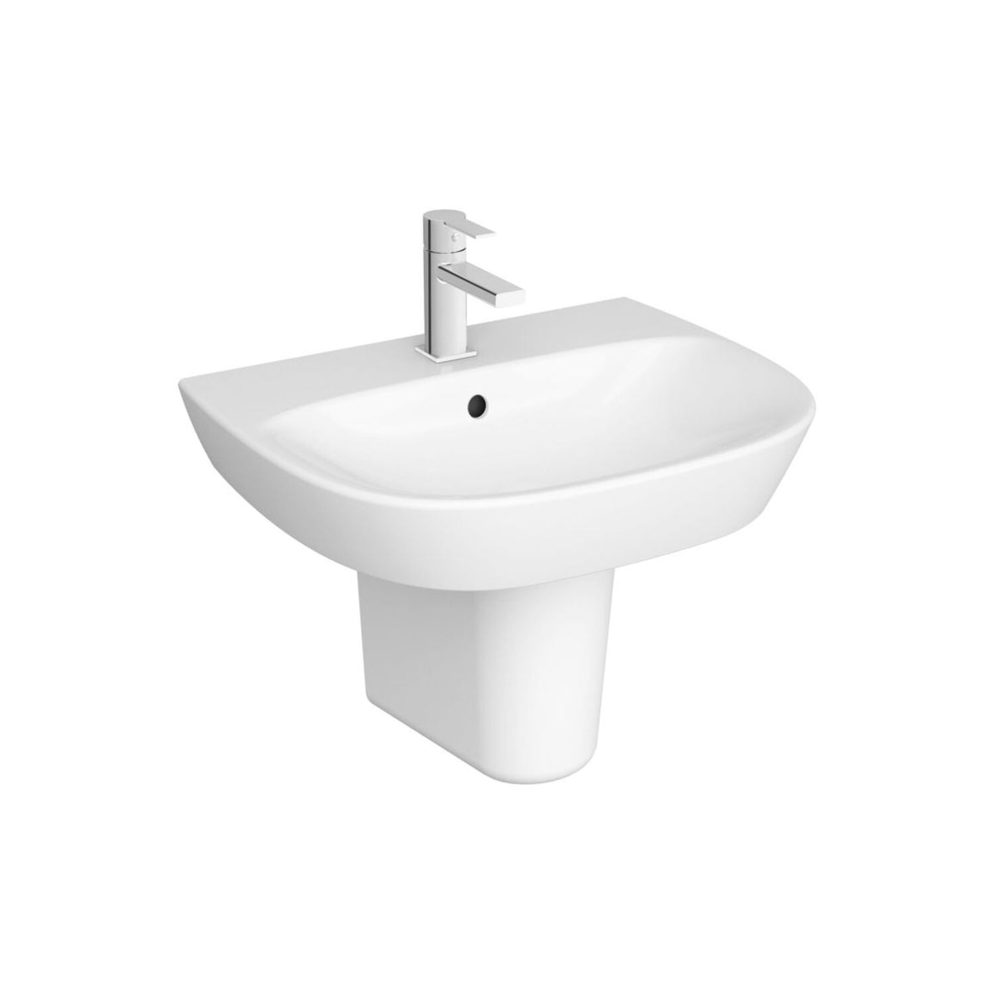 Vitra Zentrum Basin W/Overflow