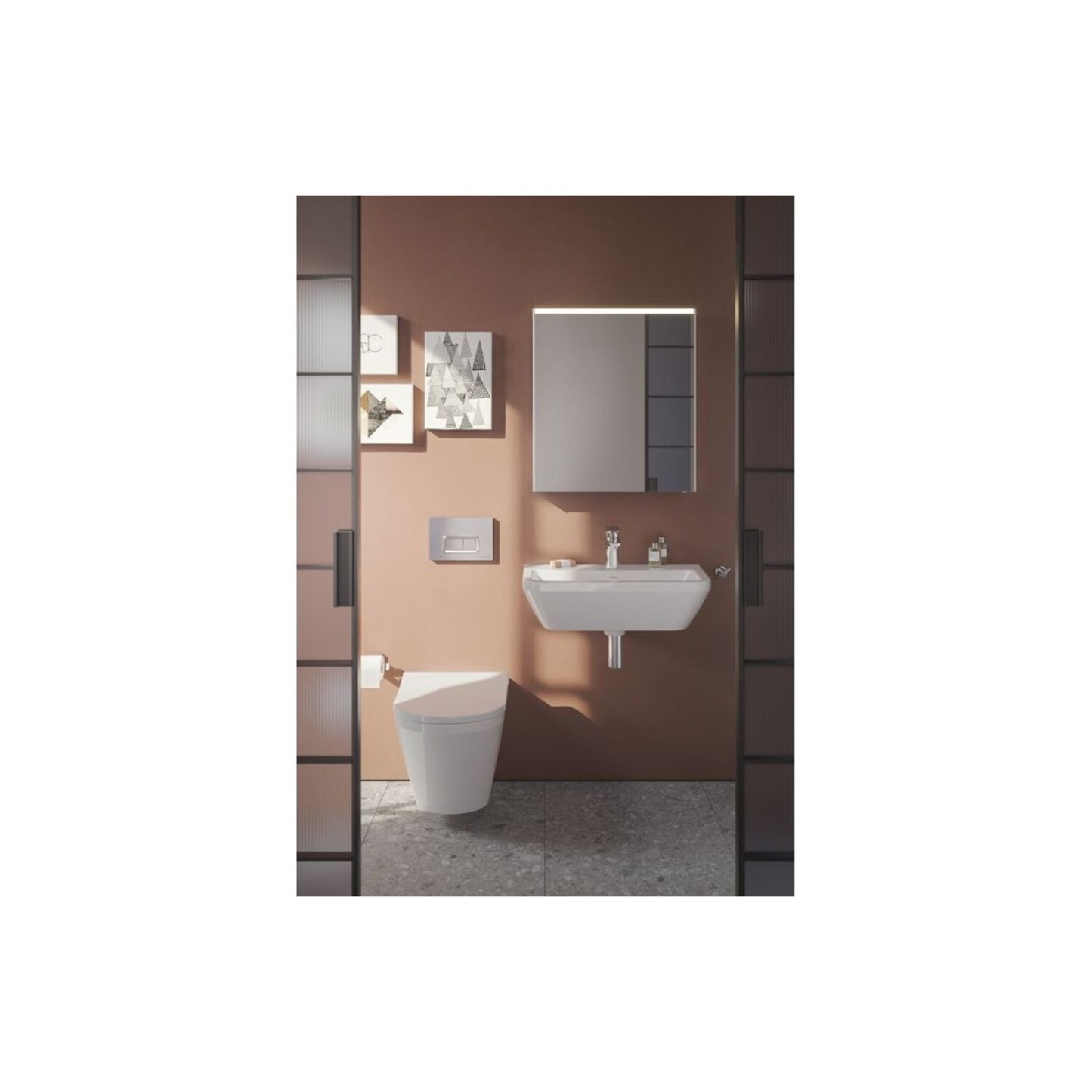 Vitra Integra Compact Basin W/Overflow