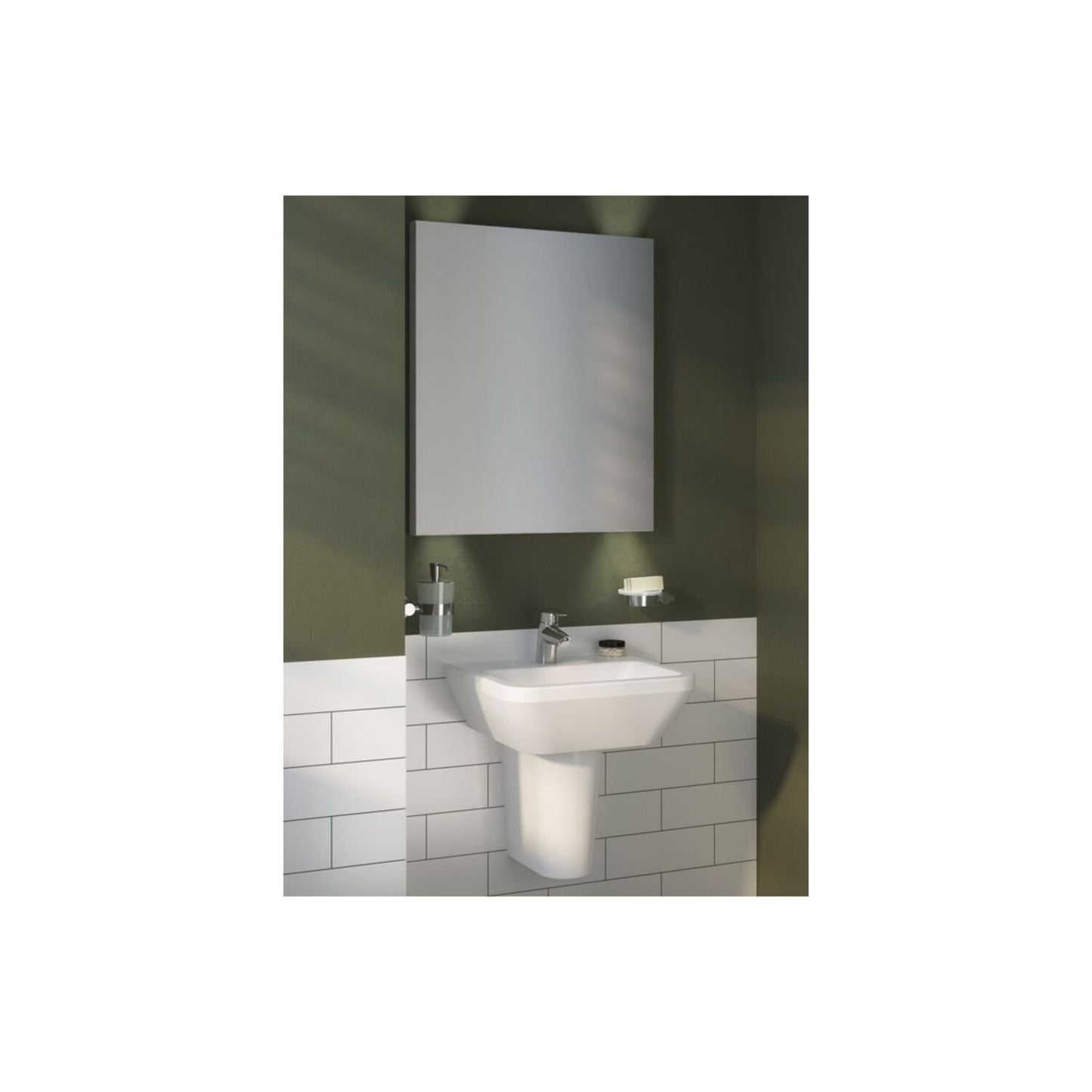 Vitra Integra Compact Basin W/Overflow