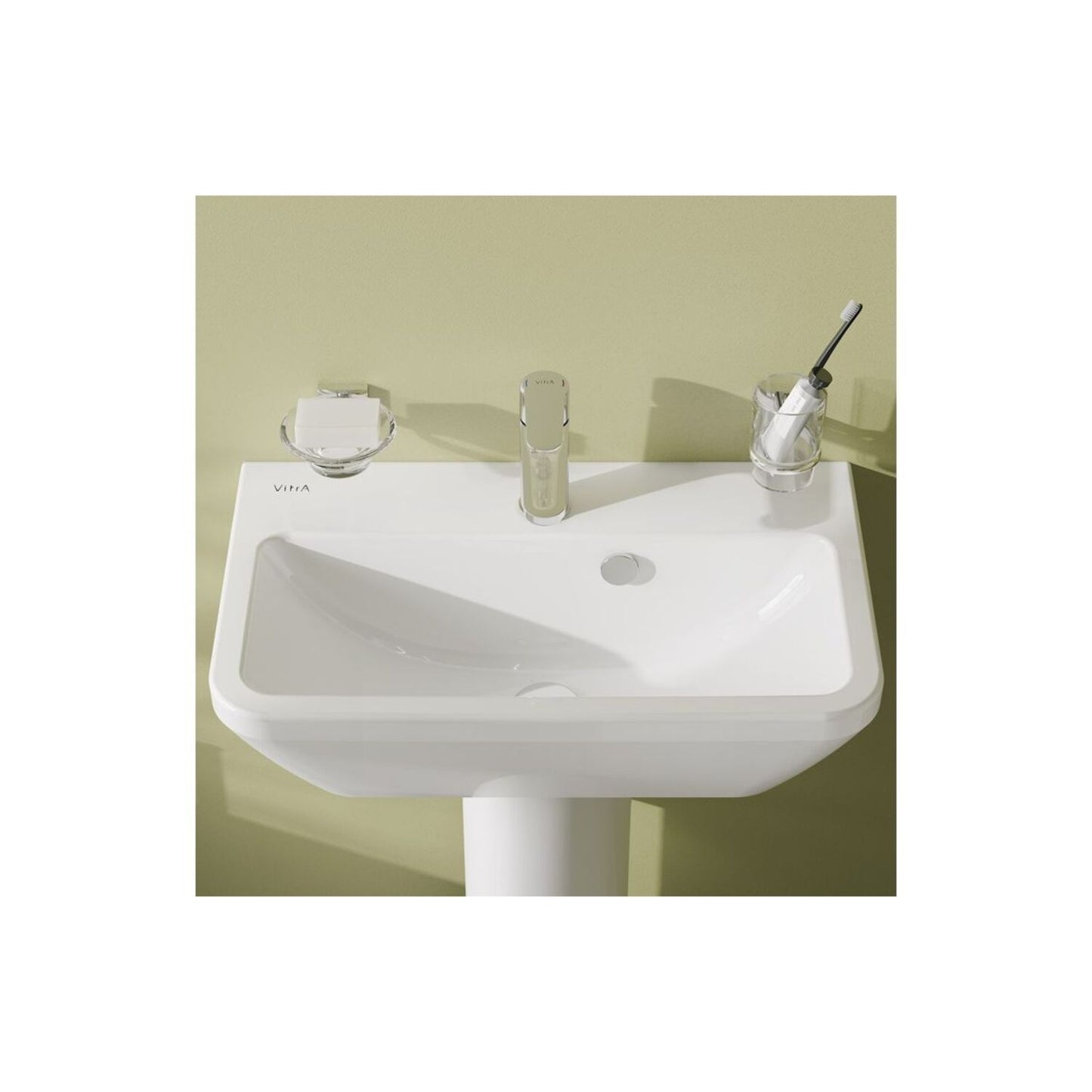 Vitra Integra Compact Basin W/Overflow