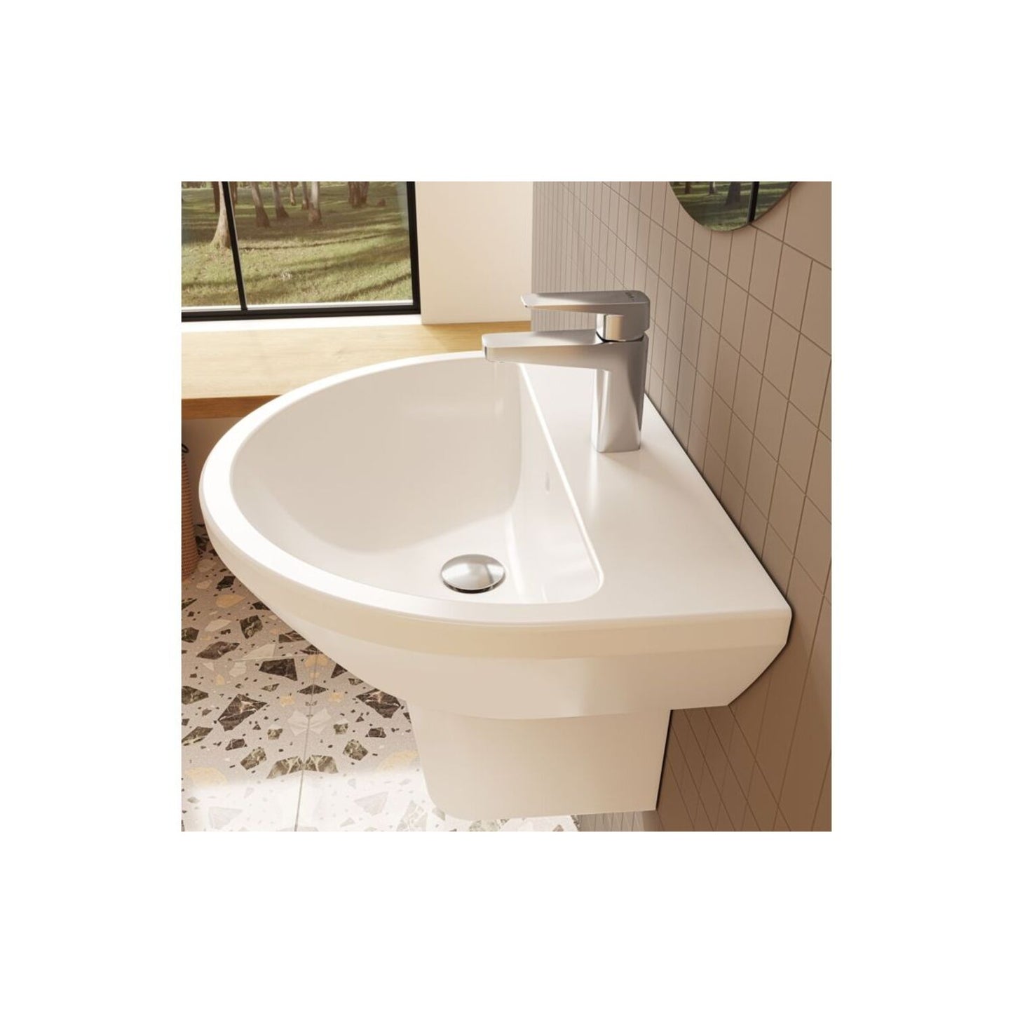 Vitra Integra Basin W/Overflow