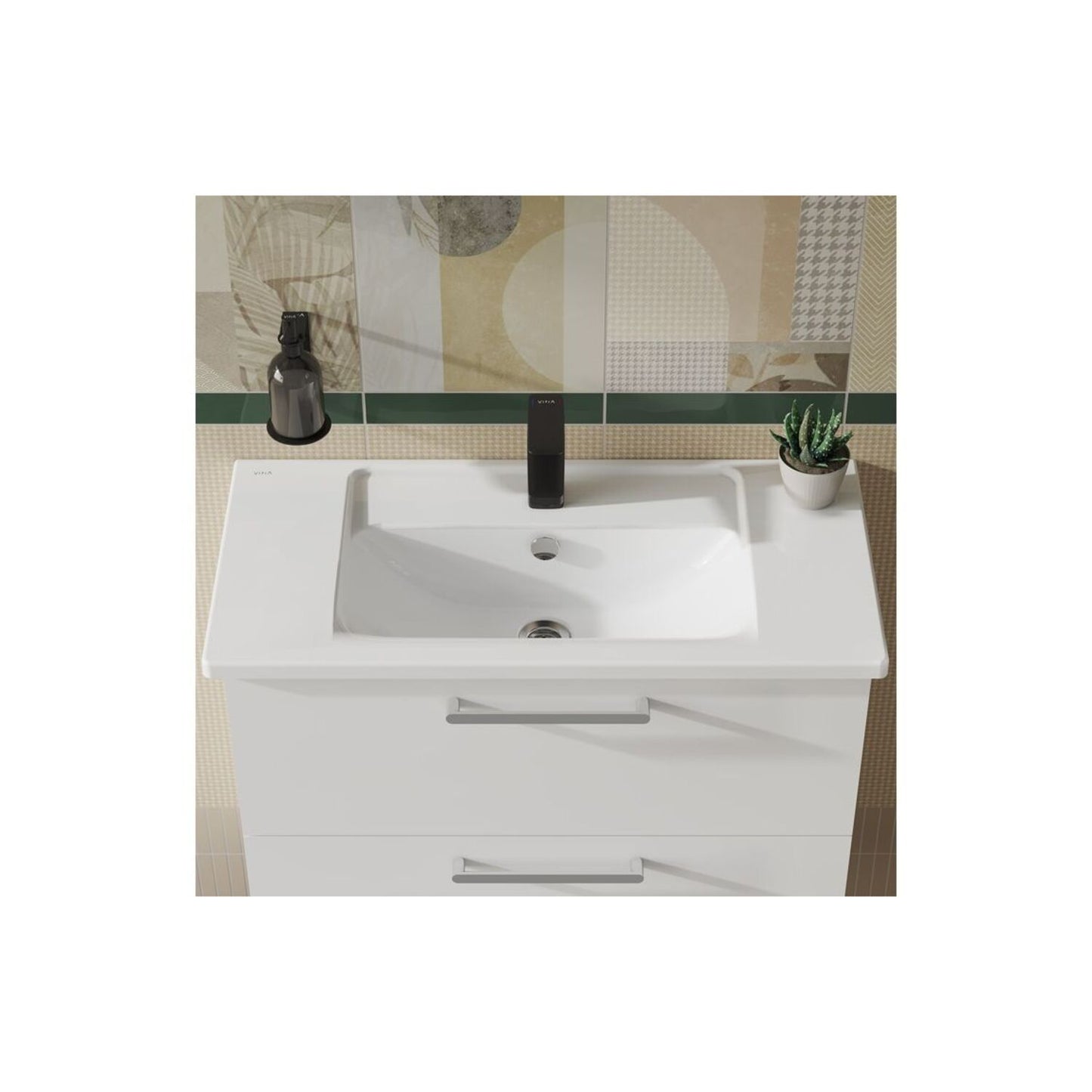 Vitra Integra Vanity Basin W/Overflow