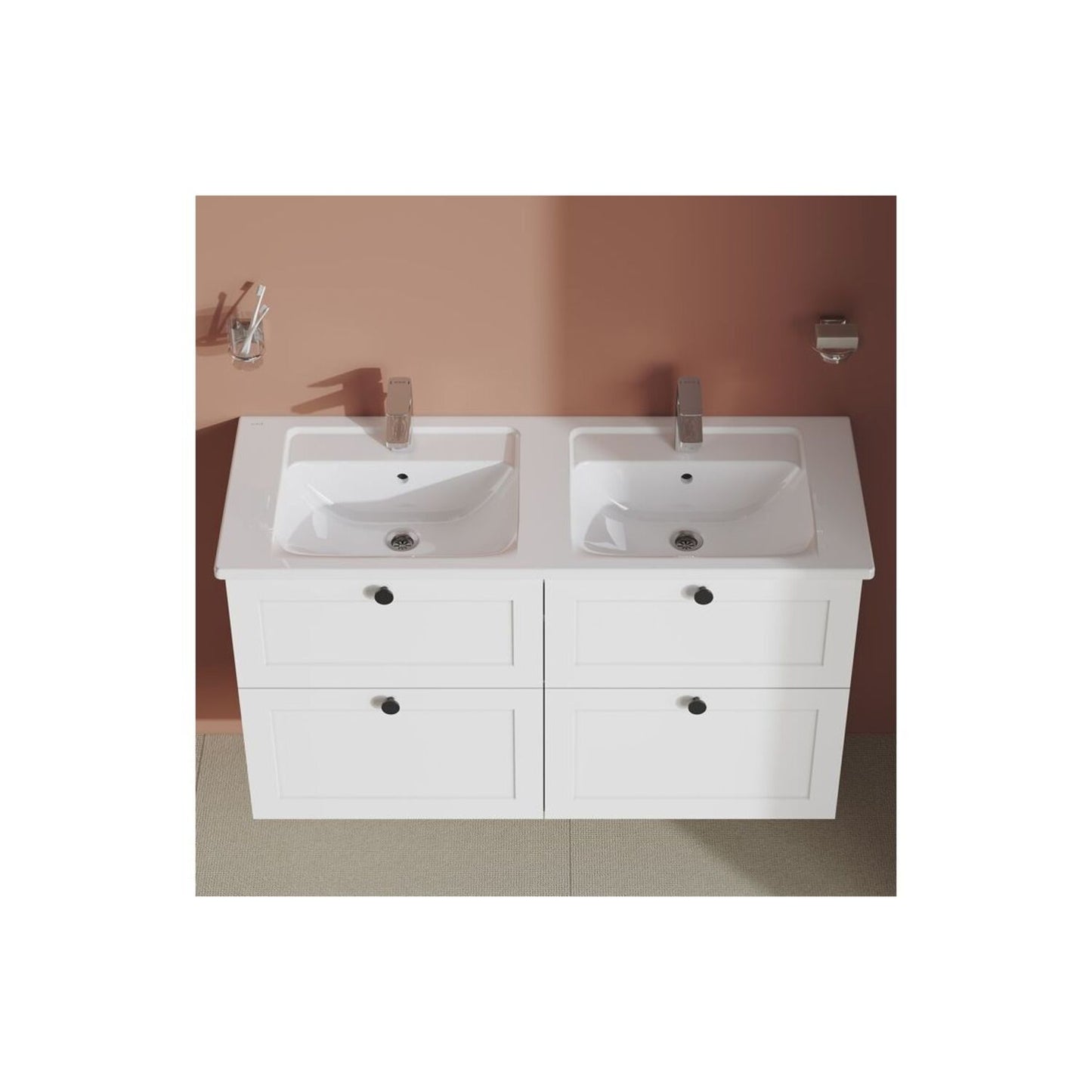 Vitra Integra Vanity Basin W/Overflow