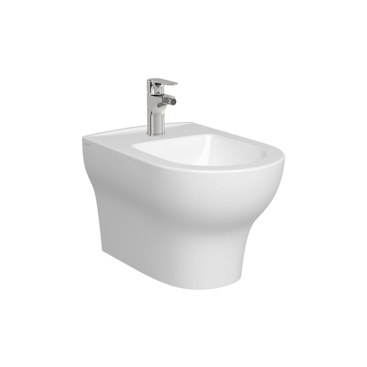 VitrA Zentrum Wall Hung Bidet - White