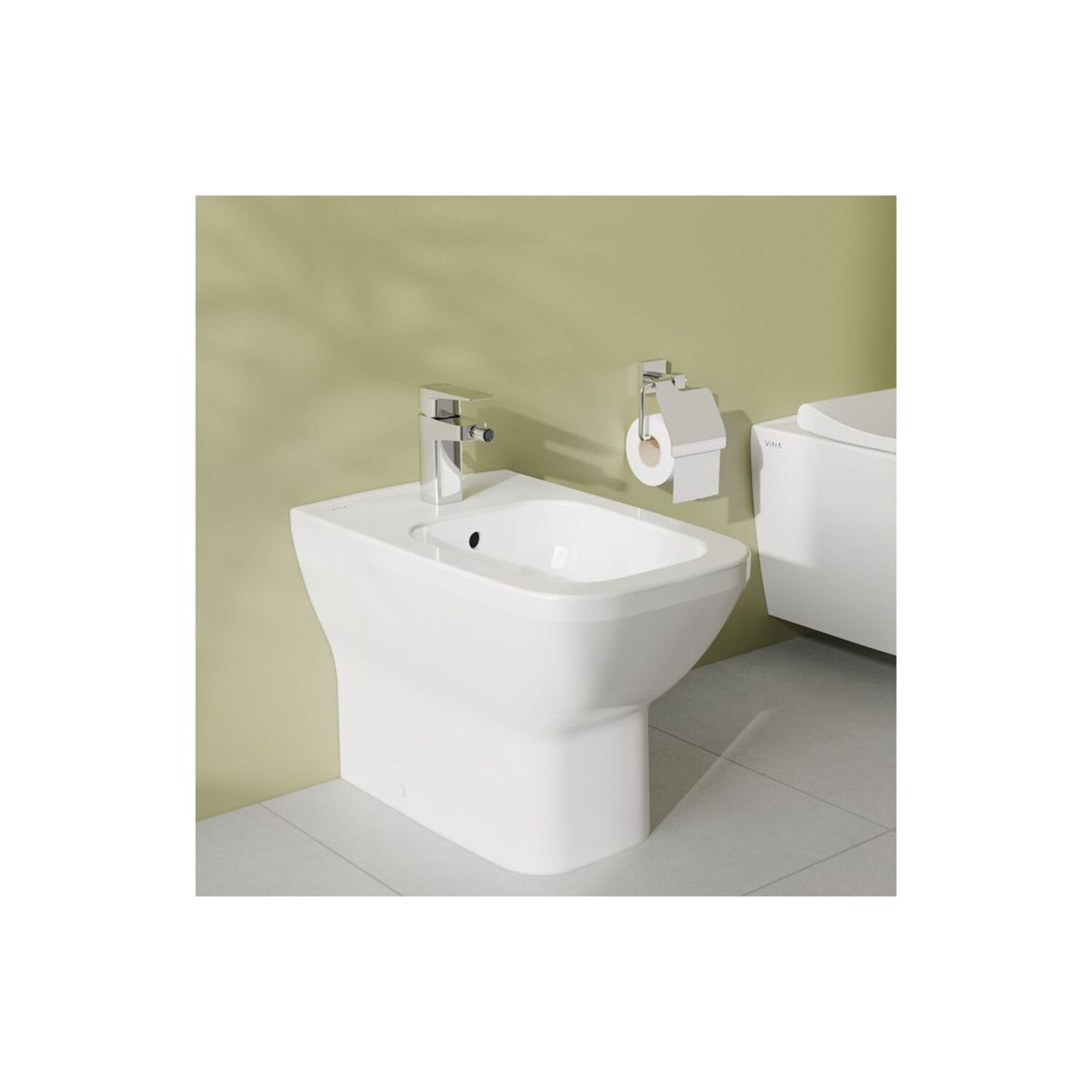 VitrA Integra Wall Hung Bidet - White