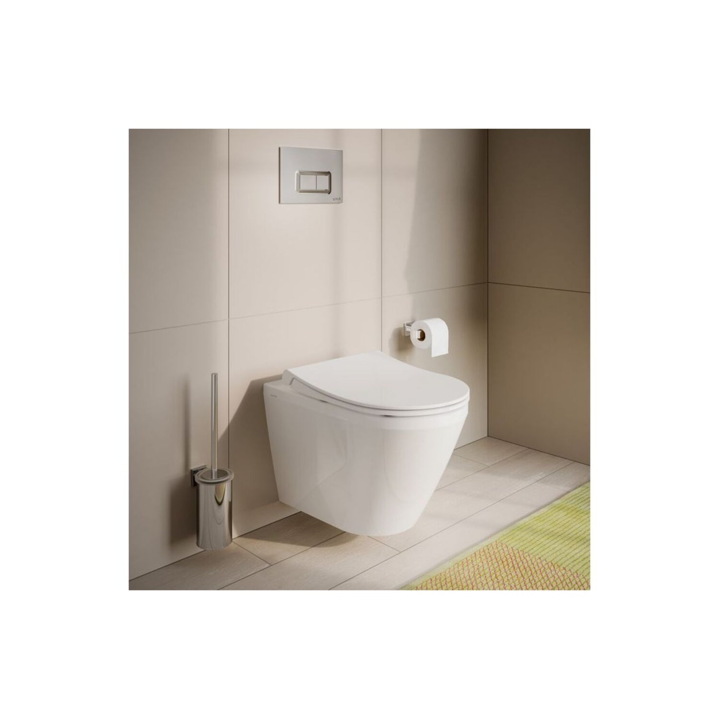 VitrA Integra Wall Hung Bidet - White