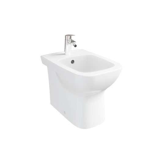 VitrA S20 Square Back to Wall Bidet (Hidden Fixings) - White
