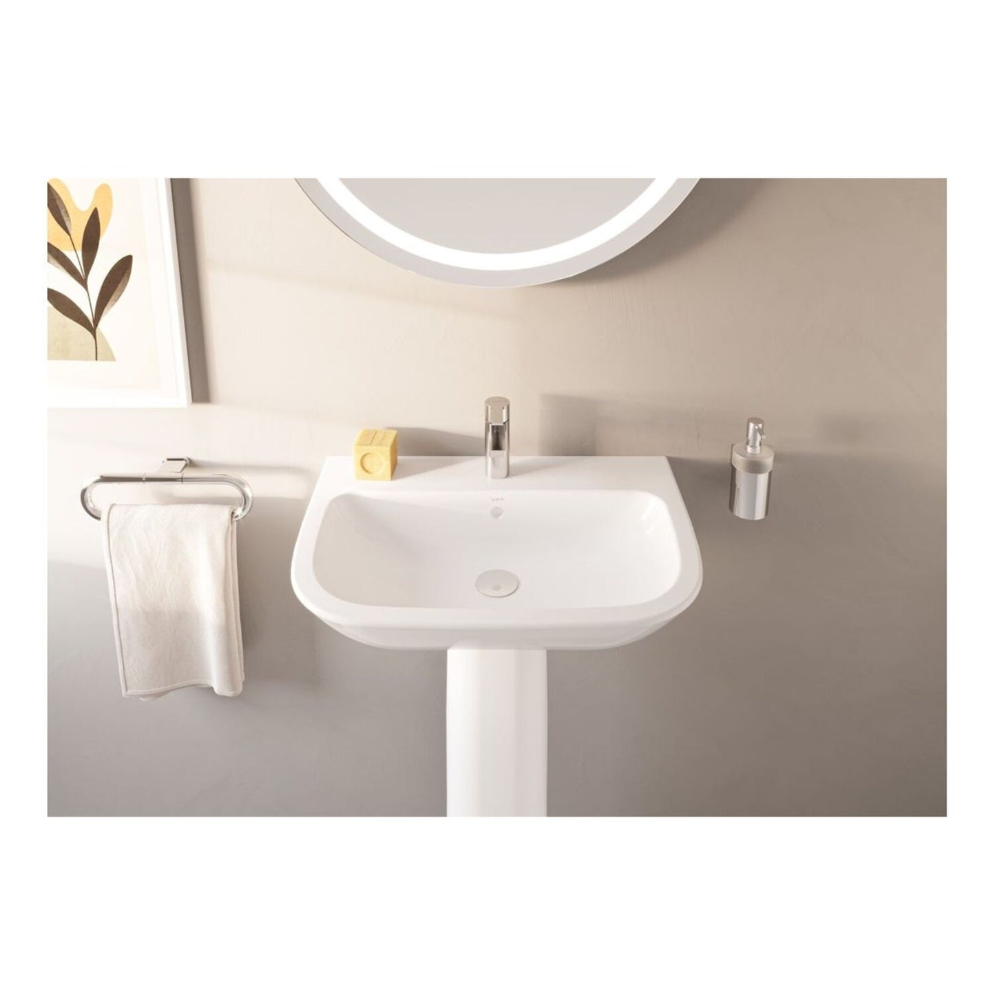 VitrA S20 Full Pedestal Only 170X160mm - White